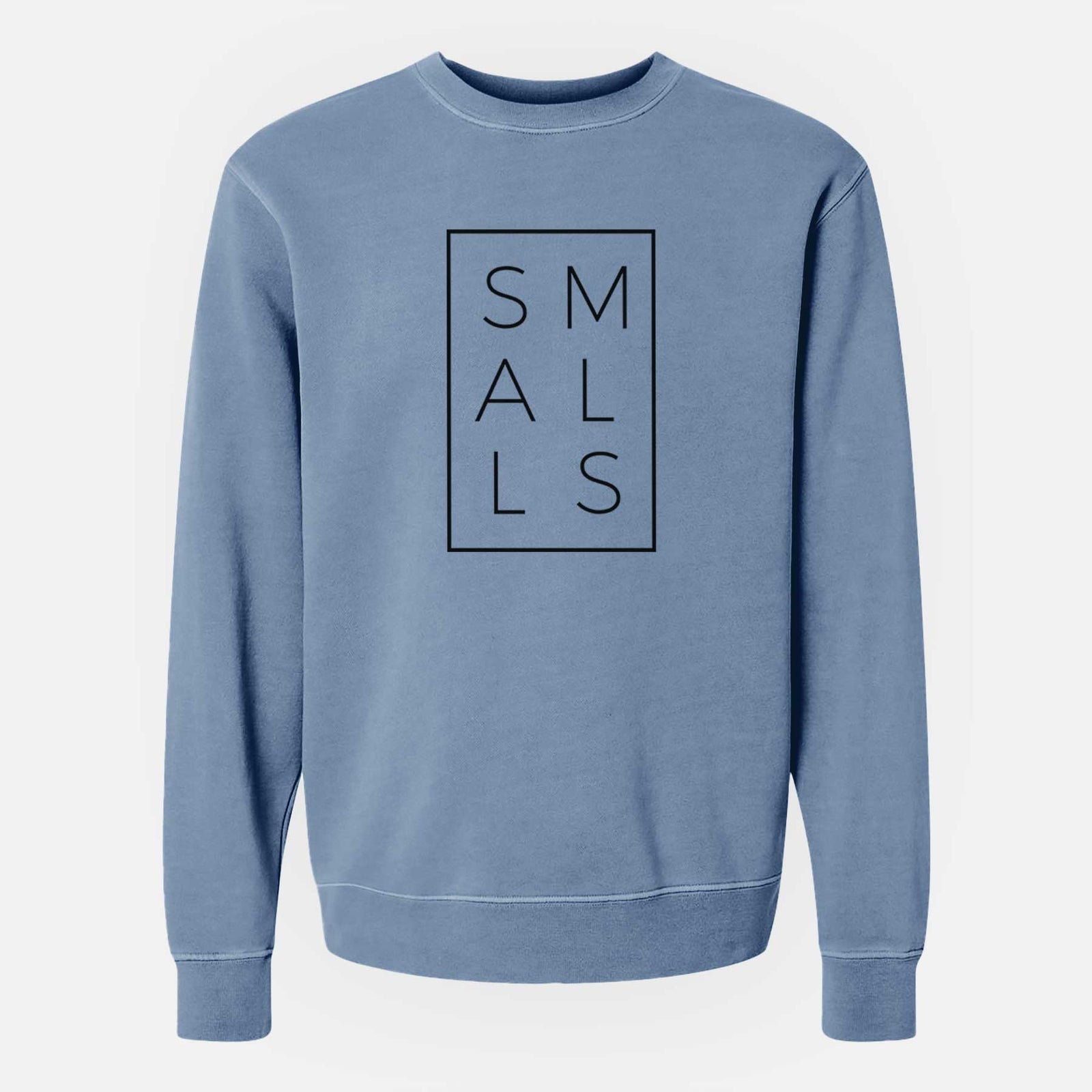 Smalls Boxed - Unisex Pigment Dyed Crew Sweatshirt