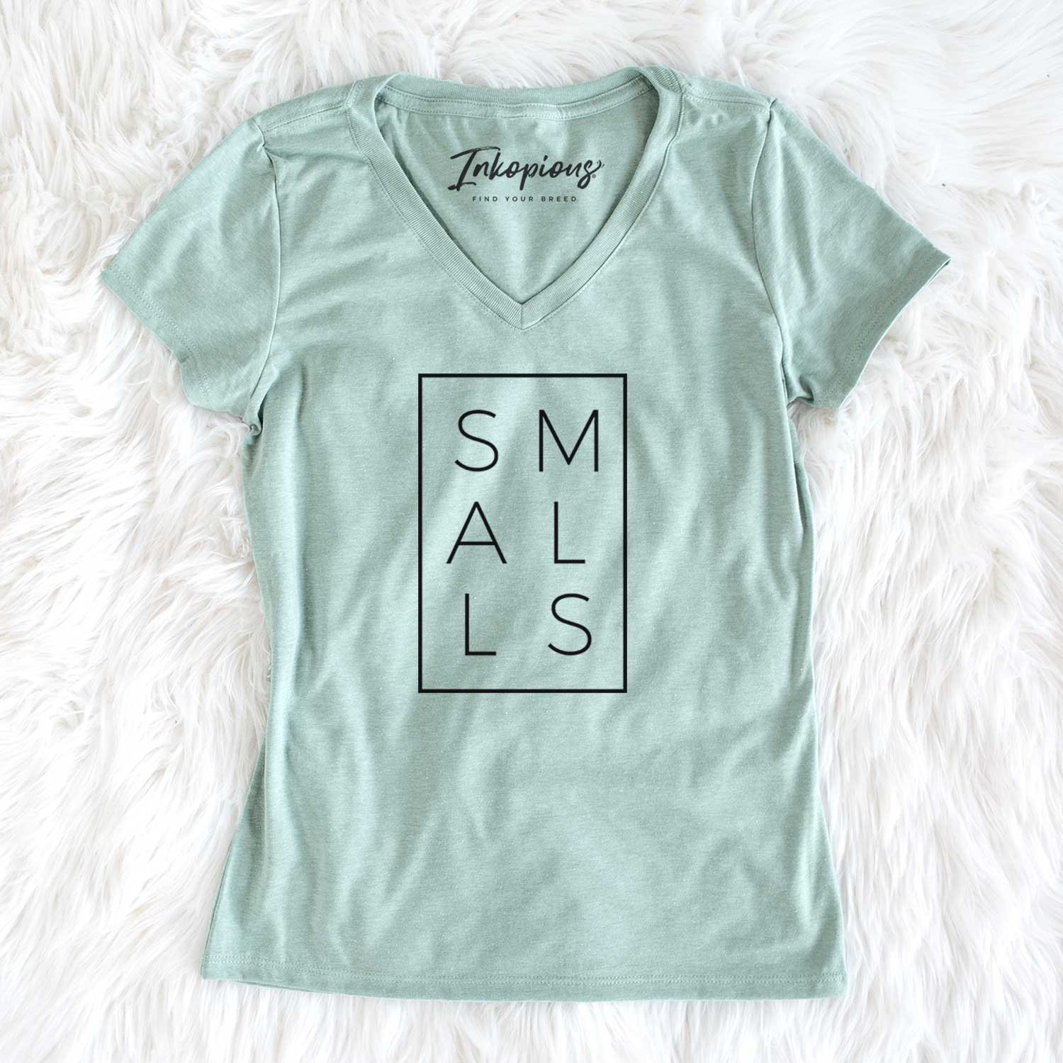 Smalls Boxed - Women's V-neck Shirt