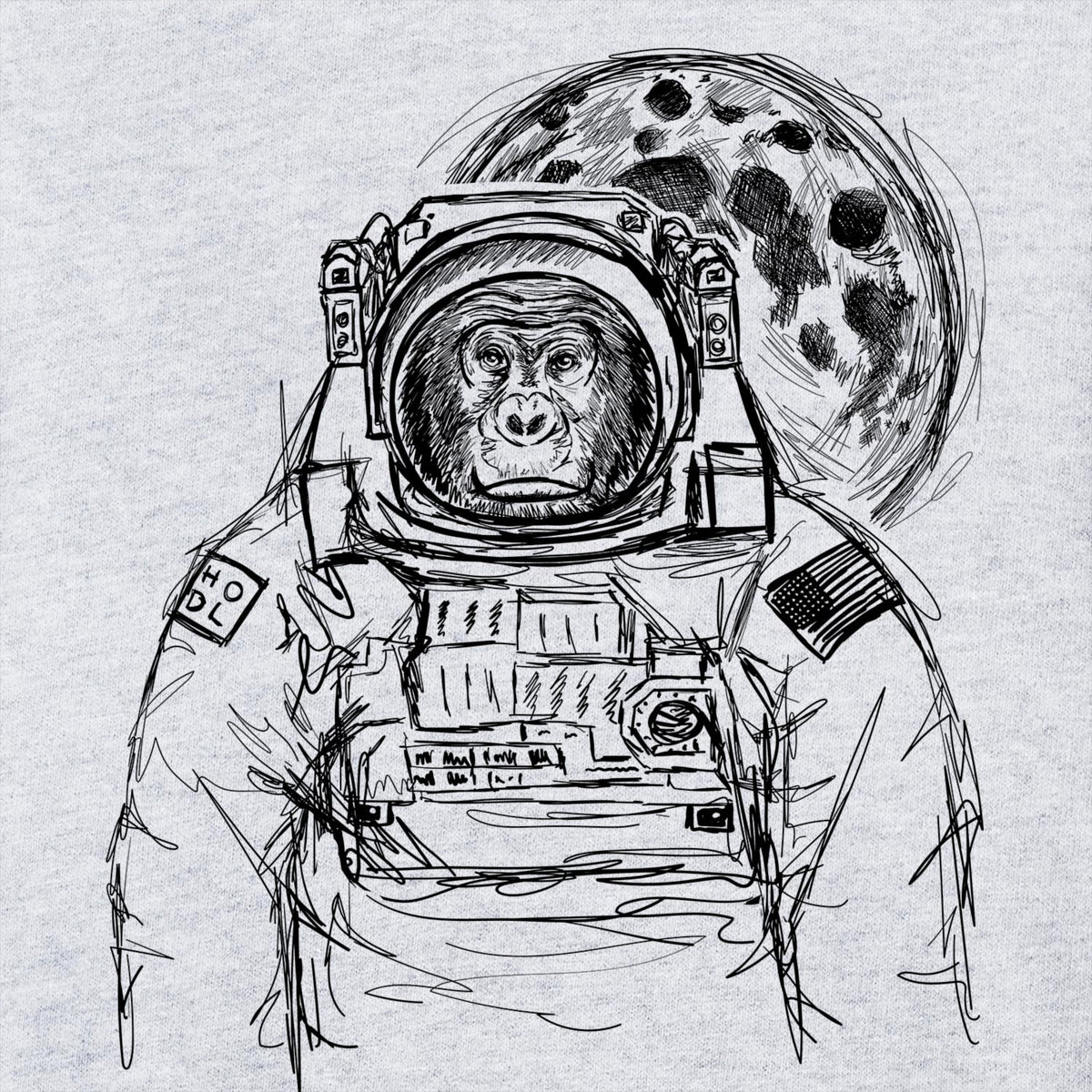 Space Ape  - Unisex Crewneck
