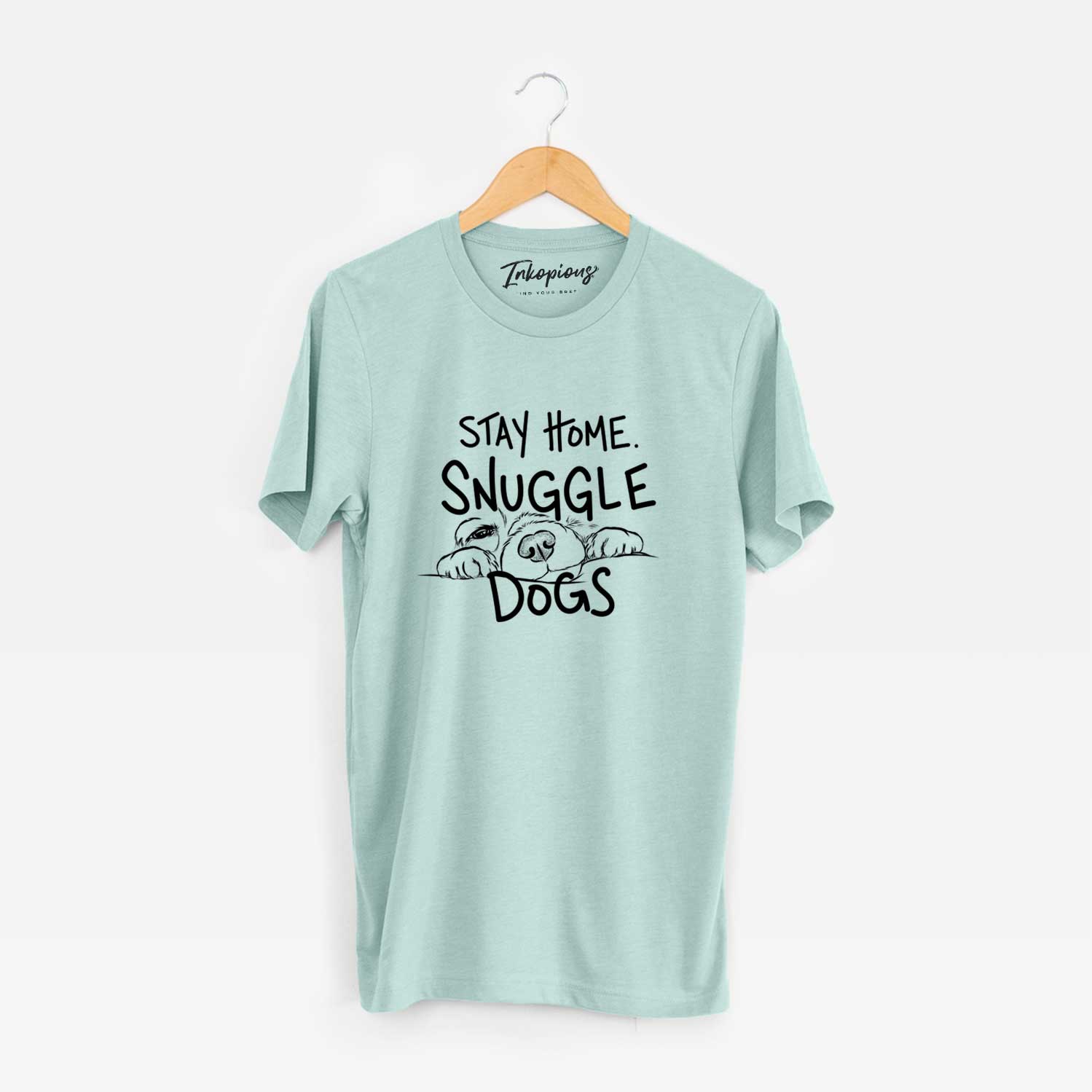 Stay Home Snuggle Dogs  - Unisex Crewneck