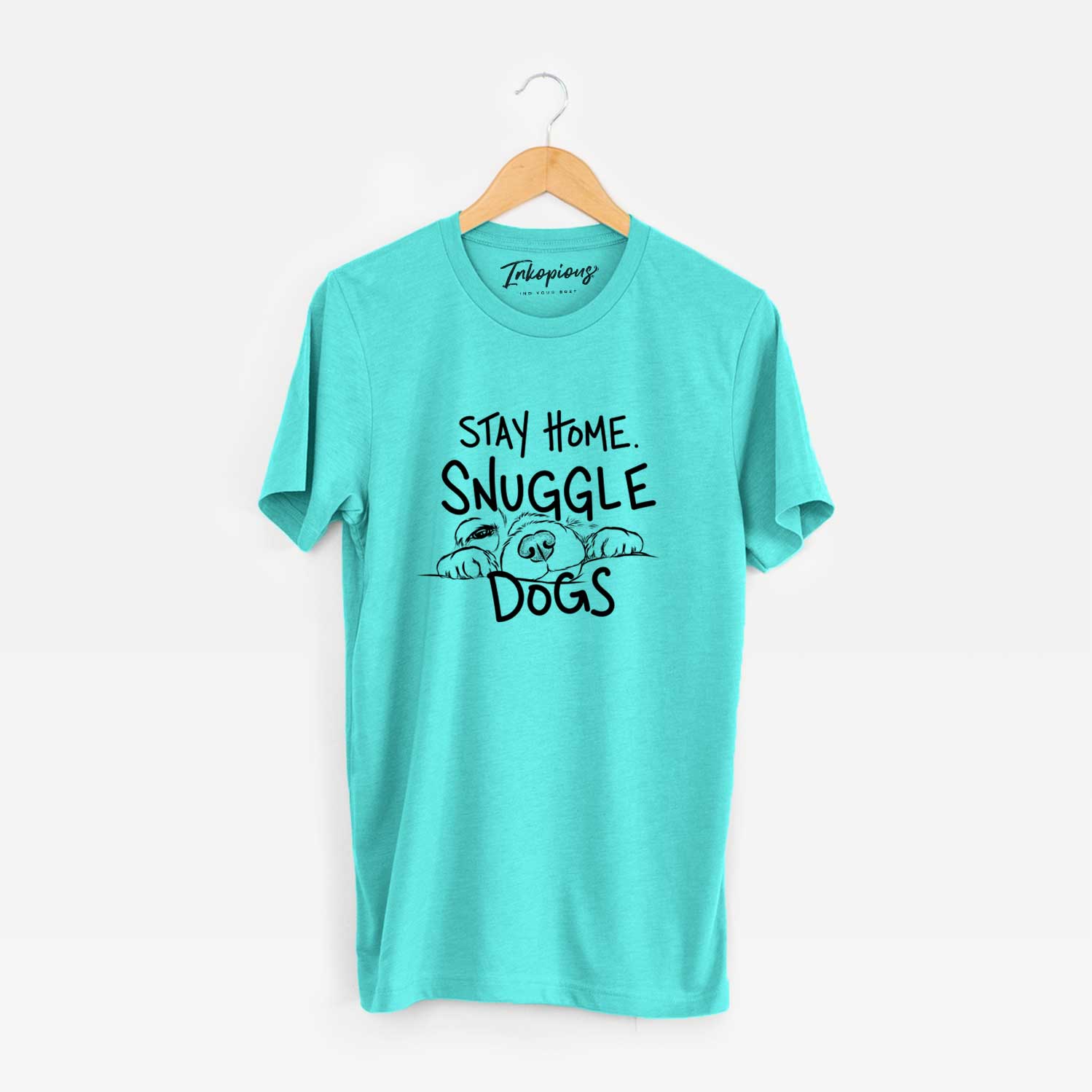 Stay Home Snuggle Dogs  - Unisex Crewneck