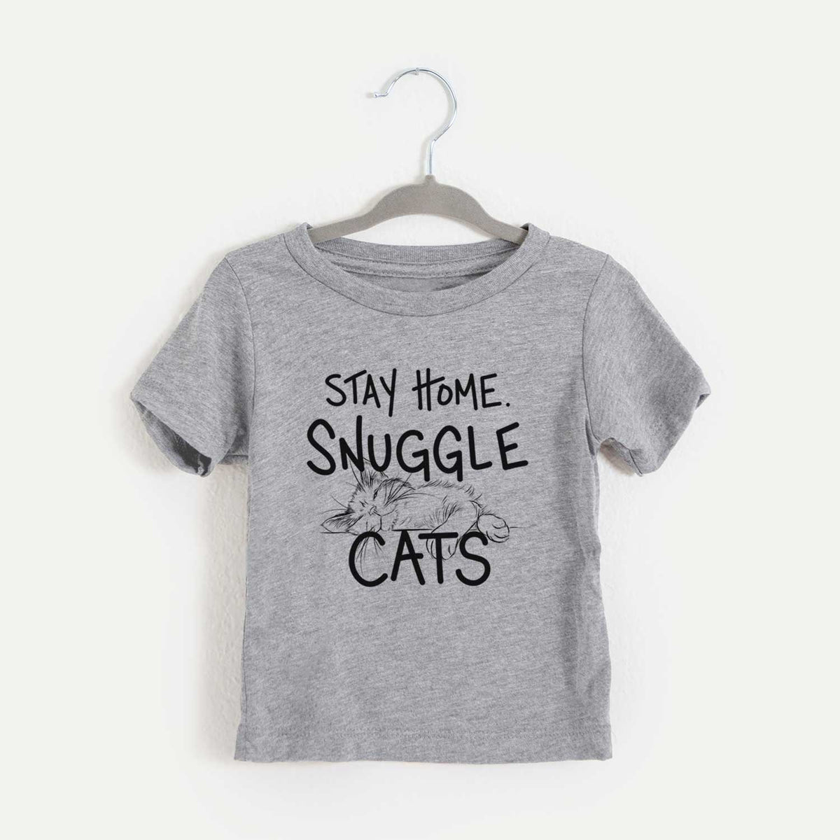 Stay Home Snuggle Cats  - Kids/Youth/Toddler Shirt