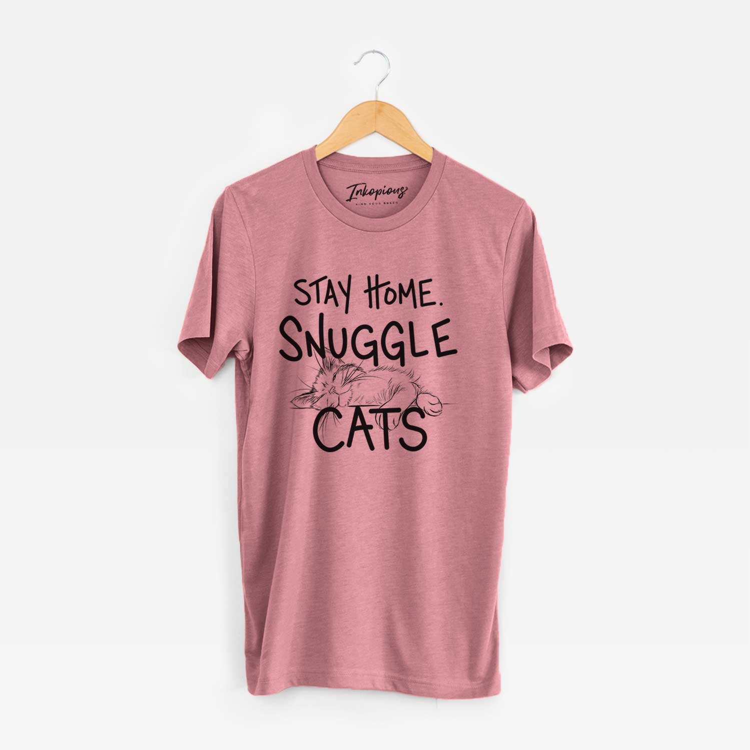 Stay Home Snuggle Cats  - Unisex Crewneck