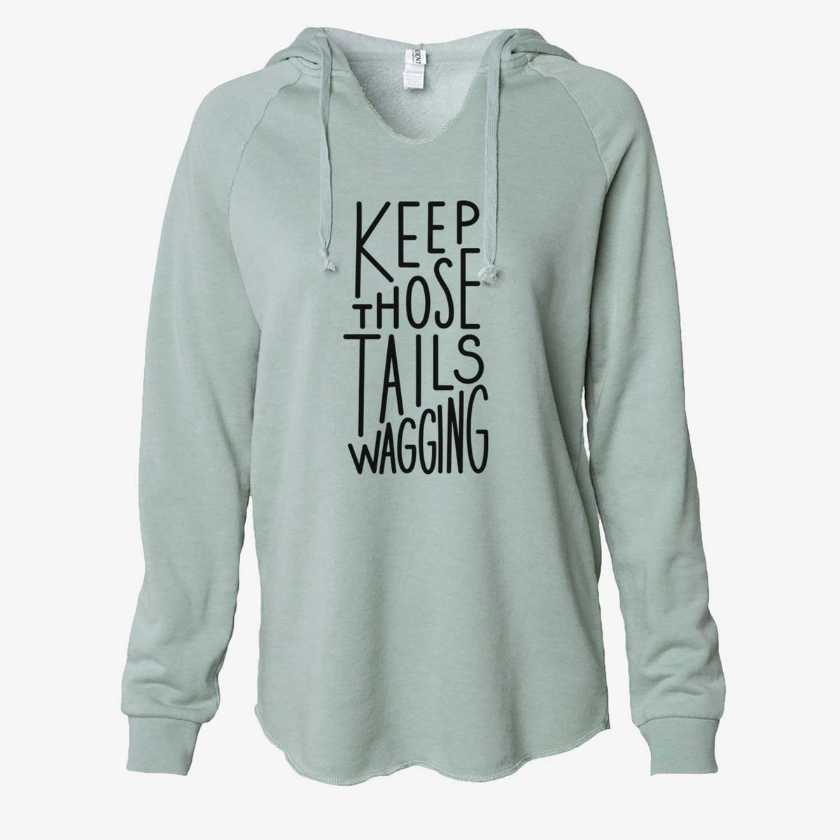 Keep Those Tails Wagging  - Cali Wave Hooded Sweatshirt