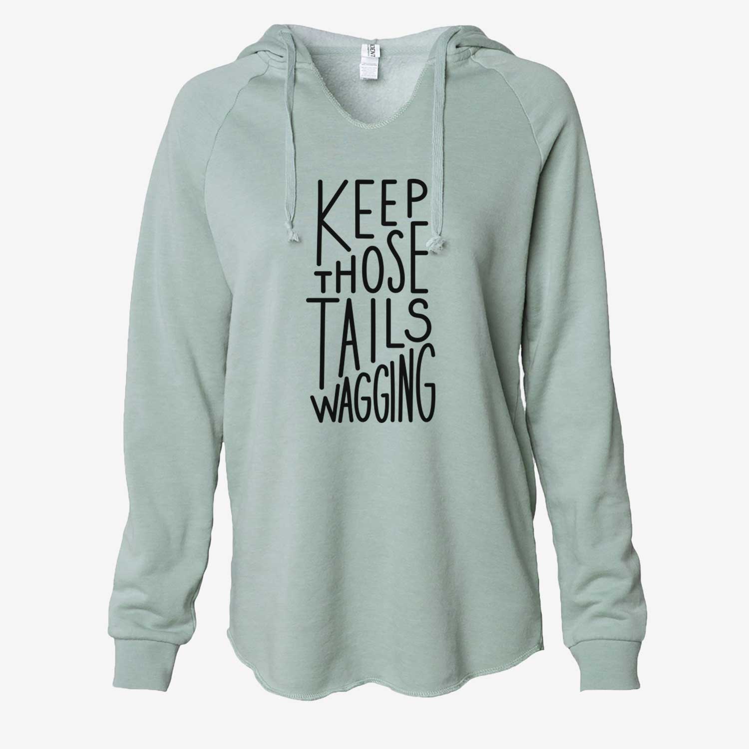 Keep Those Tails Wagging  - Cali Wave Hooded Sweatshirt