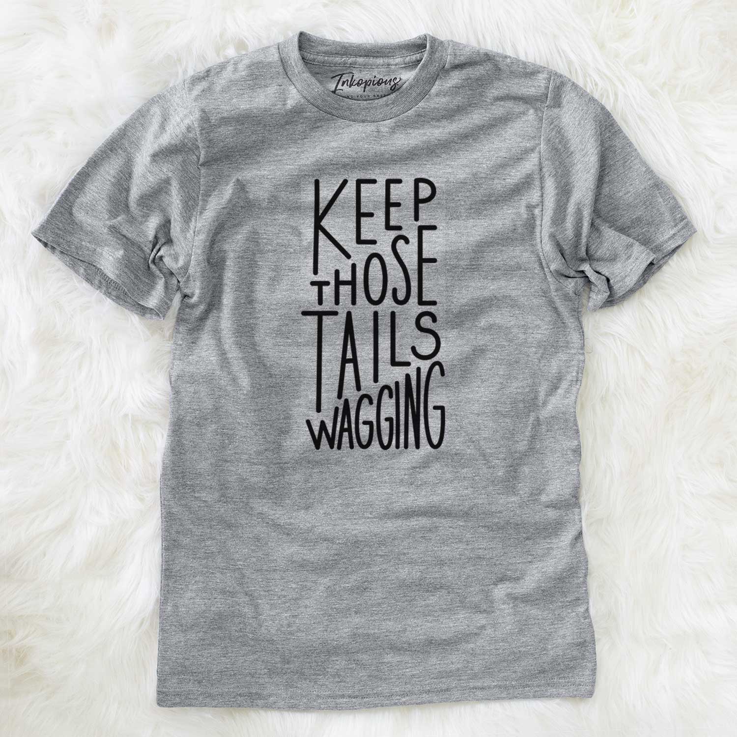 Keep Those Tails Wagging  - Unisex Crewneck