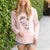 Coriander Talk Dirt To Me  - Cali Wave Hooded Sweatshirt