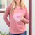 Meh Valentine Candy Heart  - Cali Wave Hooded Sweatshirt