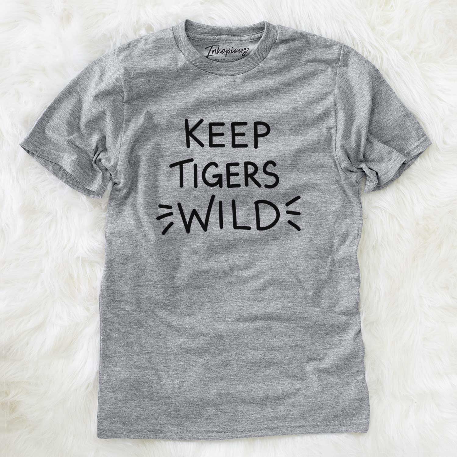 Keep Tigers Wild Whiskers  - Unisex Crewneck