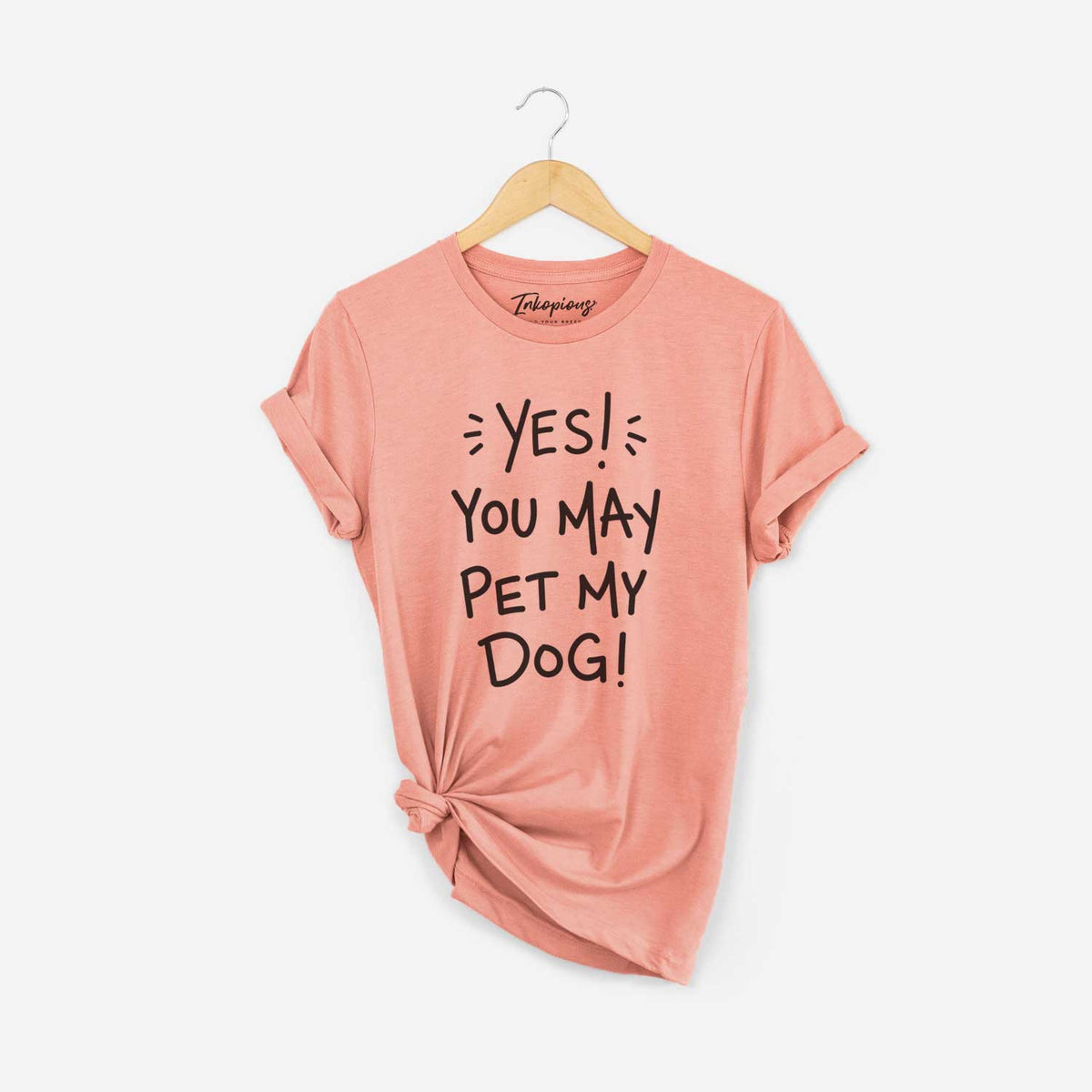 Yes You May Pet My Dog  - Unisex Crewneck