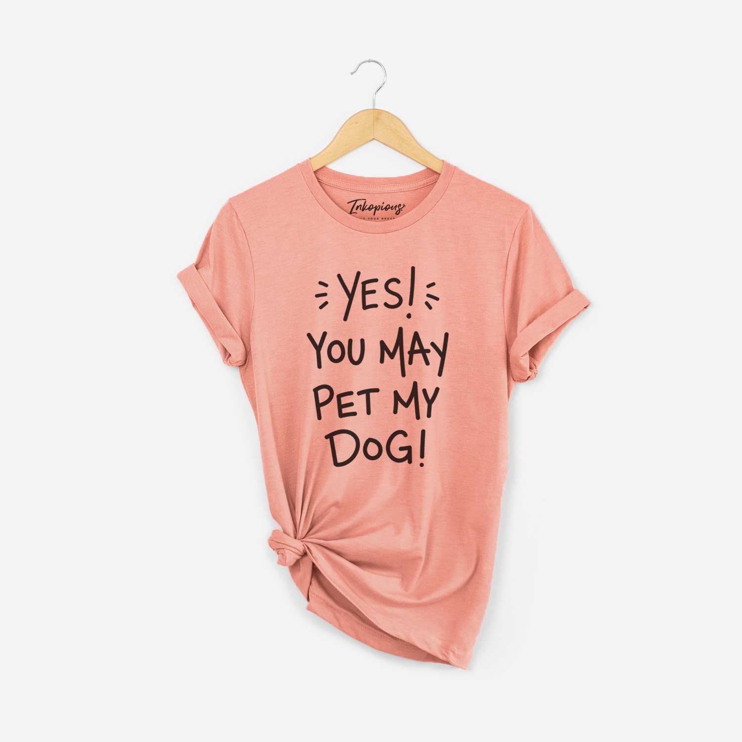 Yes You May Pet My Dog  - Unisex Crewneck