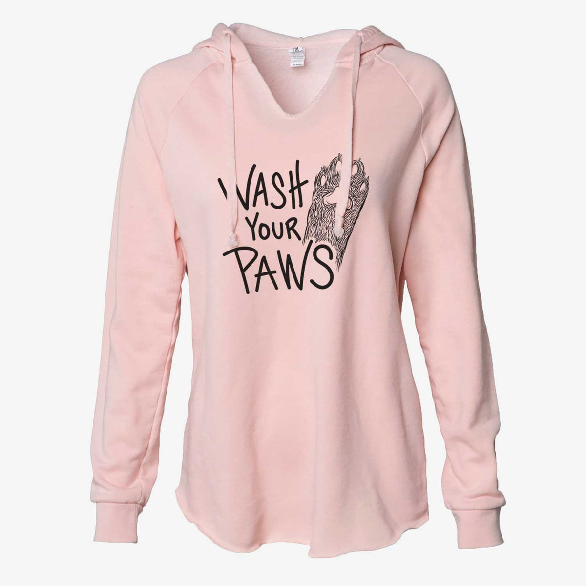 Wash Your Paws Cat Edition  - Cali Wave Hooded Sweatshirt