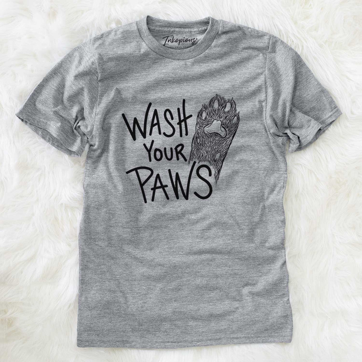 Wash Your Paws Cat Edition  - Unisex Crewneck