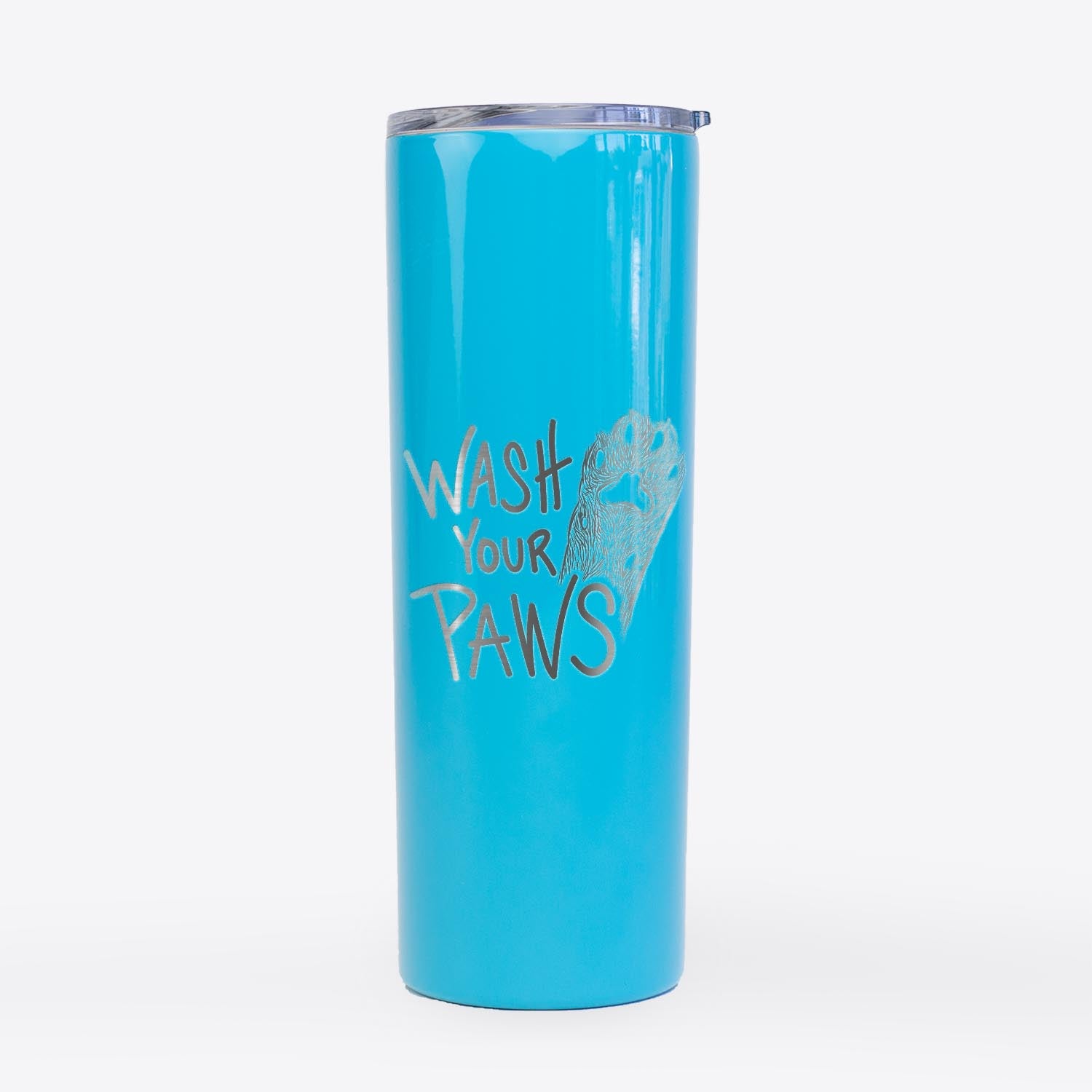 Wash Your Paws Cat Edition  - 20oz Skinny Tumbler