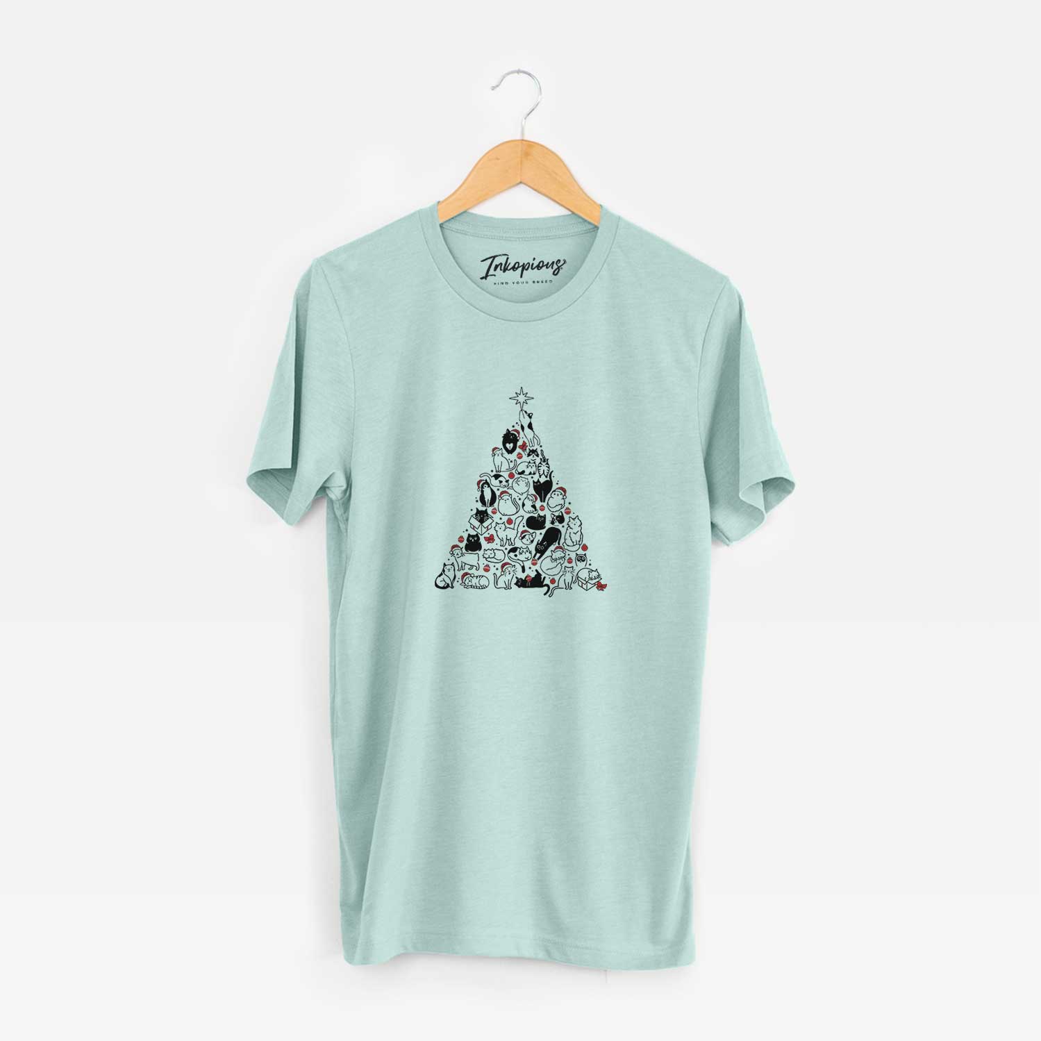 Christmas Tree of Cats - Unisex Crewneck