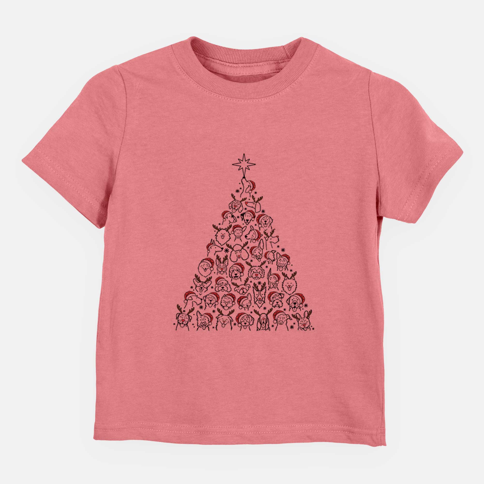 Christmas Tree of Dogs - Kids/Youth/Toddler Shirt