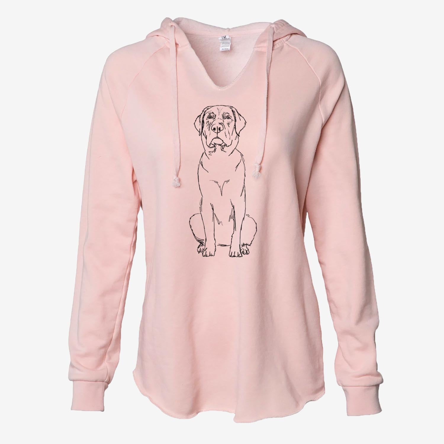 Doodled Auto the Labrador Retriever - Cali Wave Hooded Sweatshirt