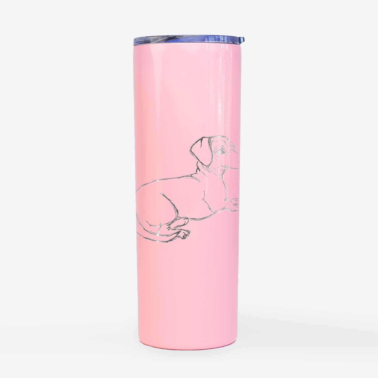 Doodled Bambi the Dachshund - 20oz Skinny Tumbler