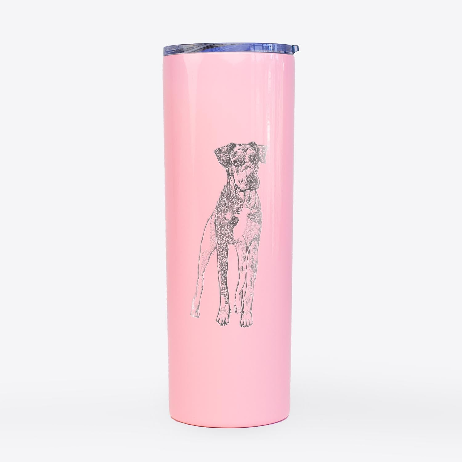 Doodled Bane the Catahoula - 20oz Skinny Tumbler