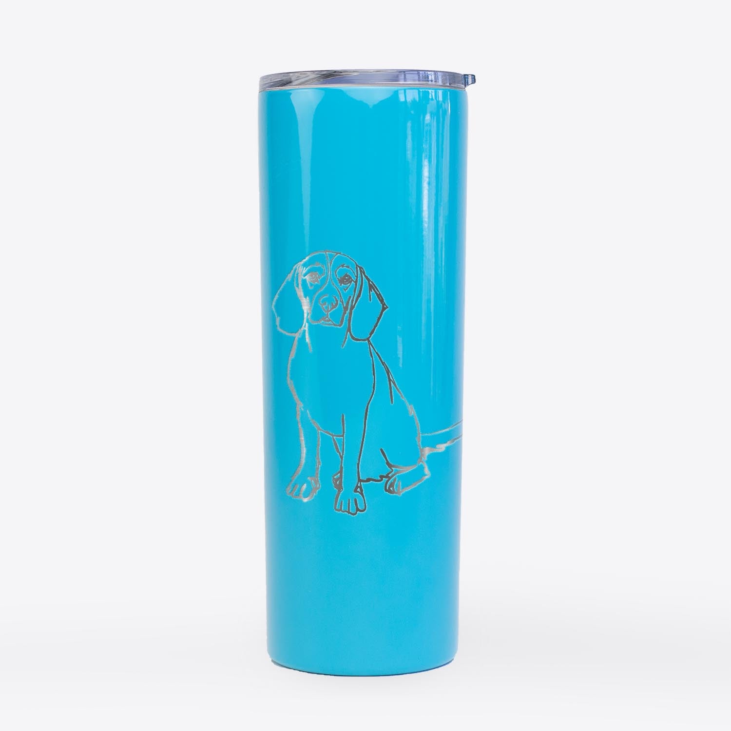 Doodled Beagle - 20oz Skinny Tumbler