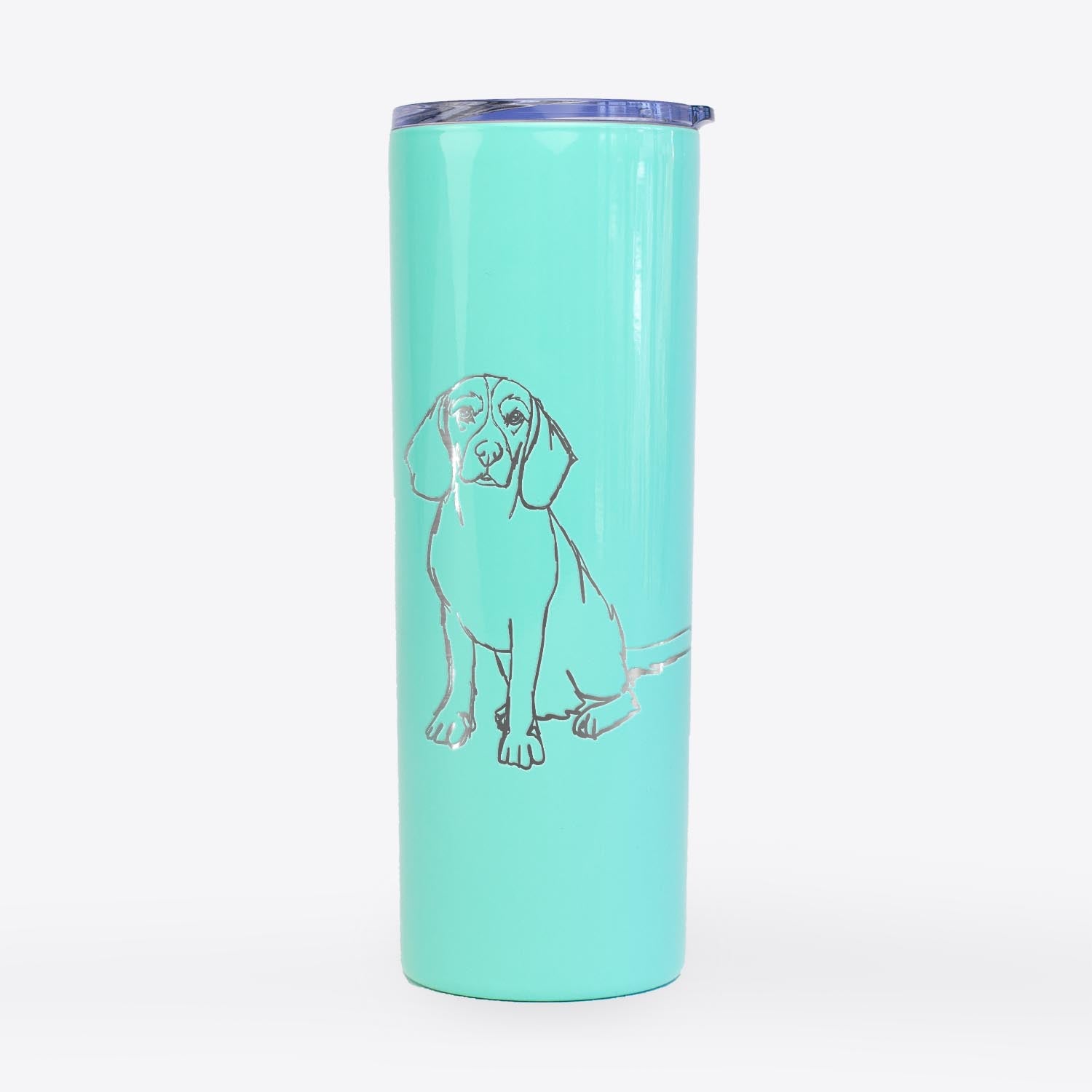 Doodled Beagle - 20oz Skinny Tumbler