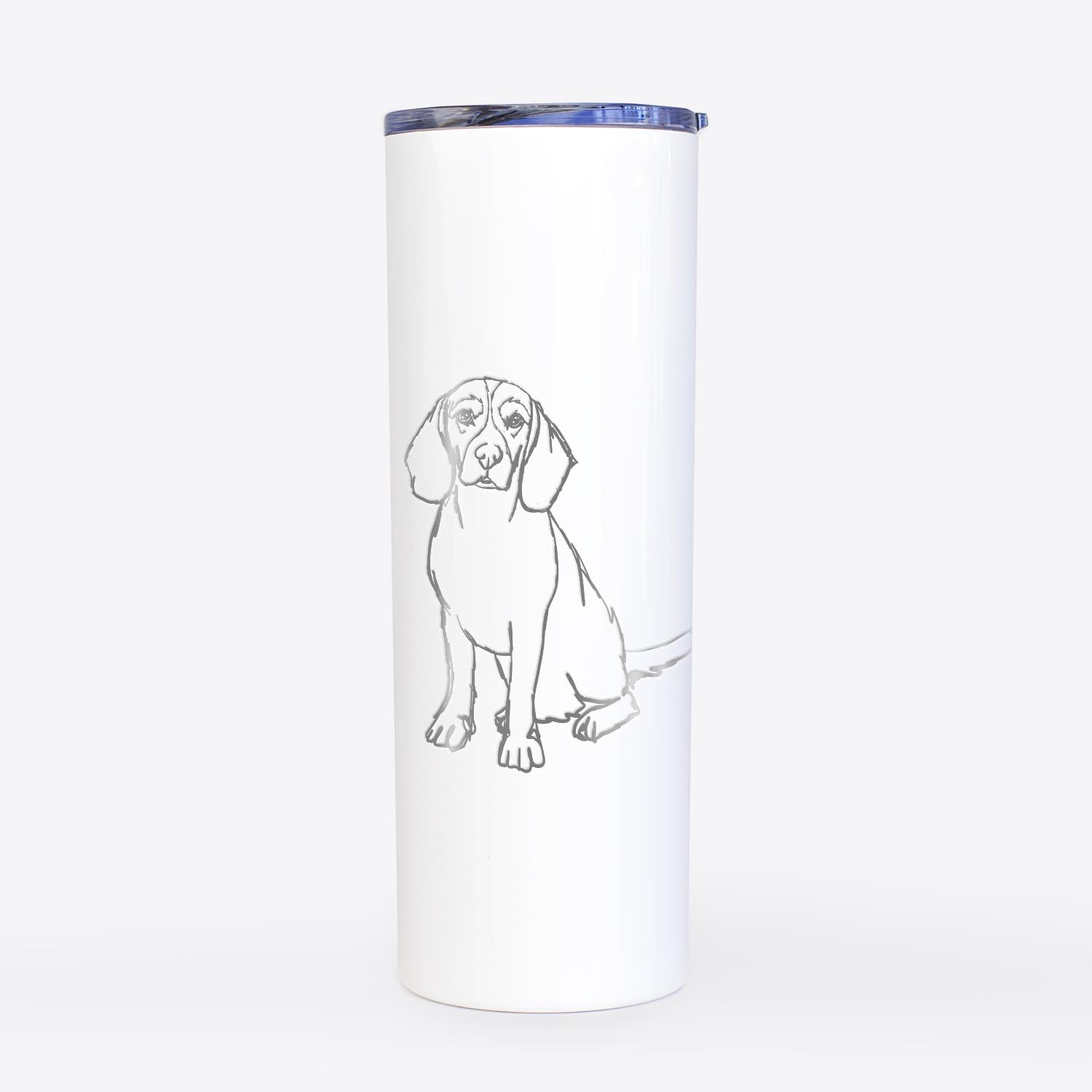 Doodled Beagle - 20oz Skinny Tumbler