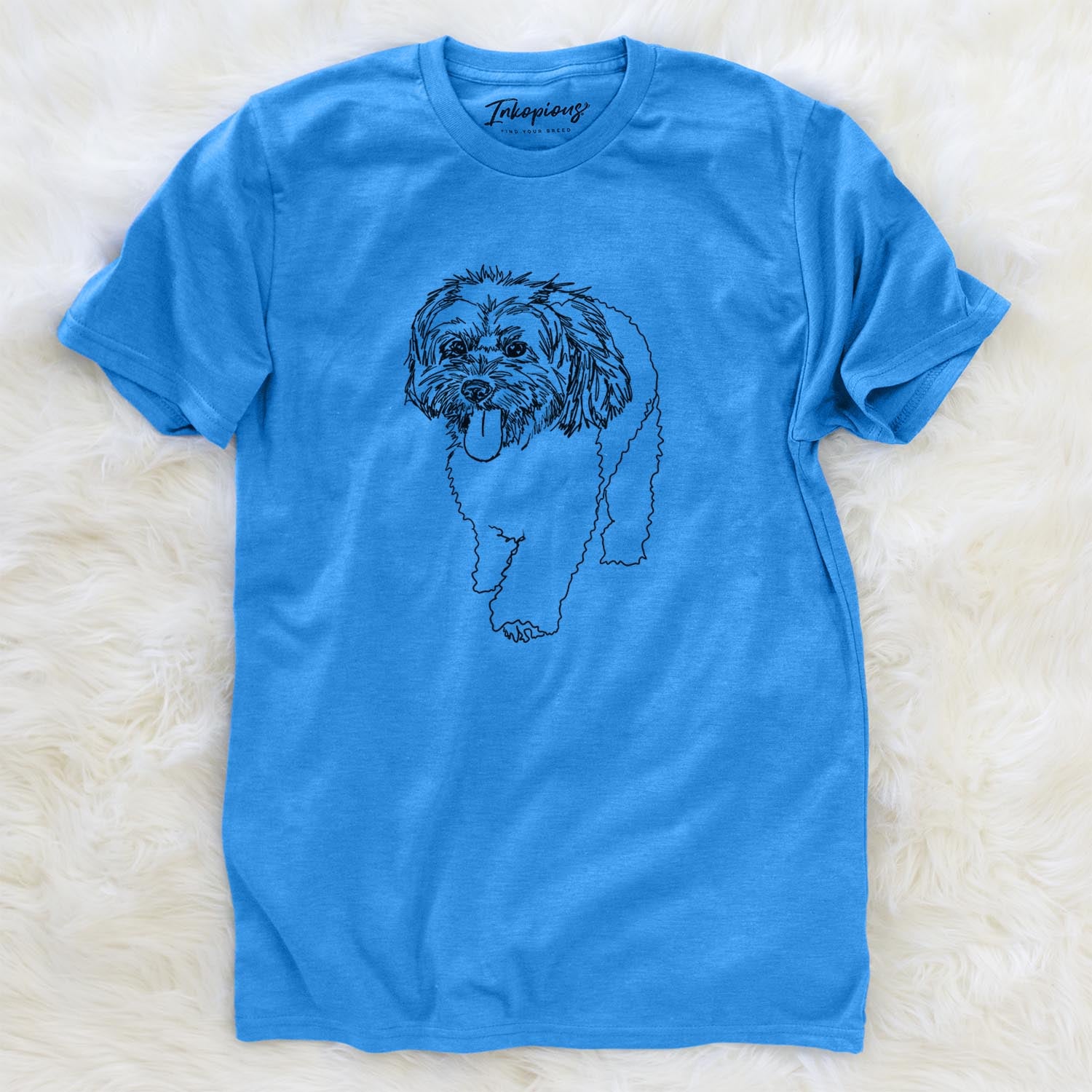 Doodled Benson the Havanese - Unisex Crewneck