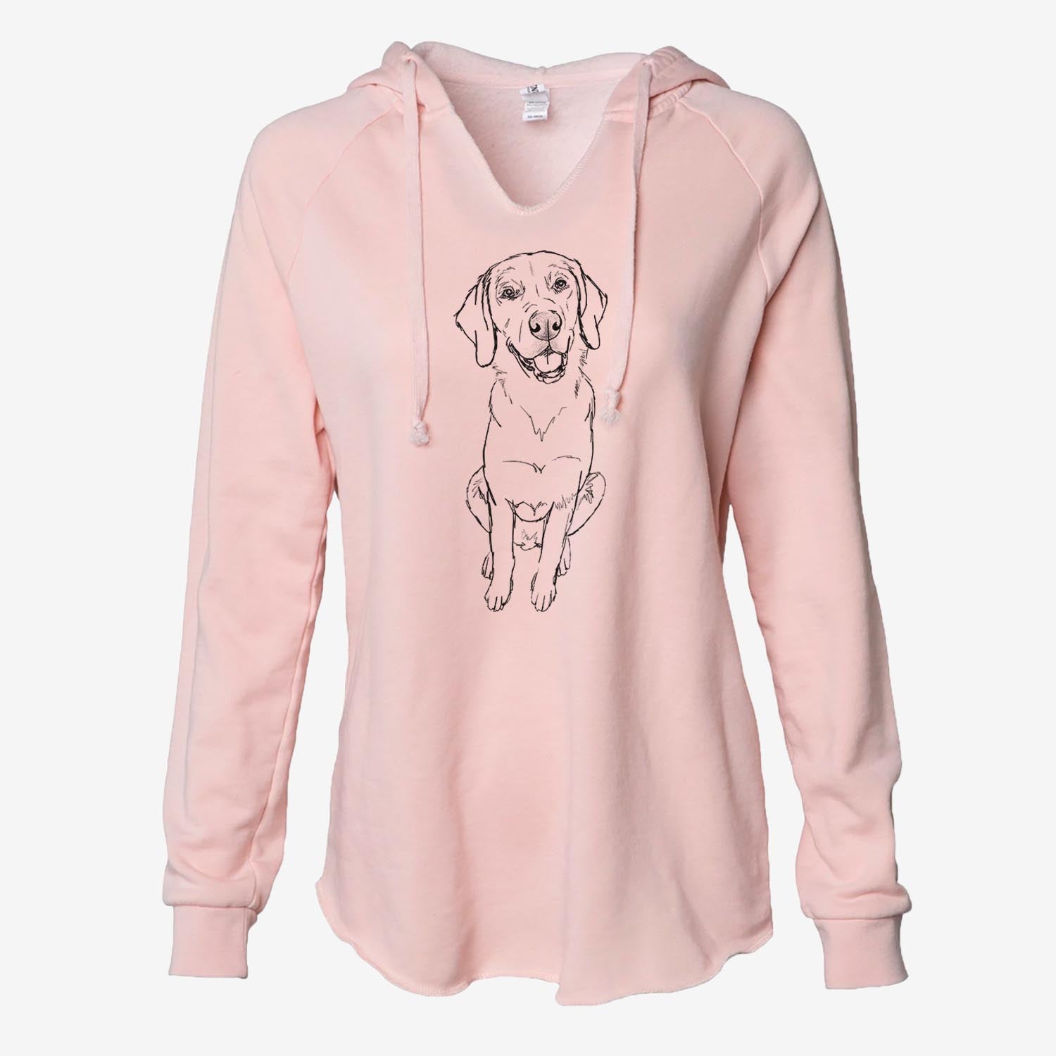 Doodled Bentley the Goldador - Cali Wave Hooded Sweatshirt