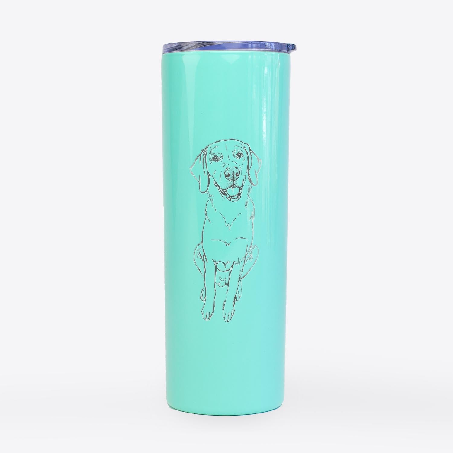 Doodled Bentley the Goldador - 20oz Skinny Tumbler