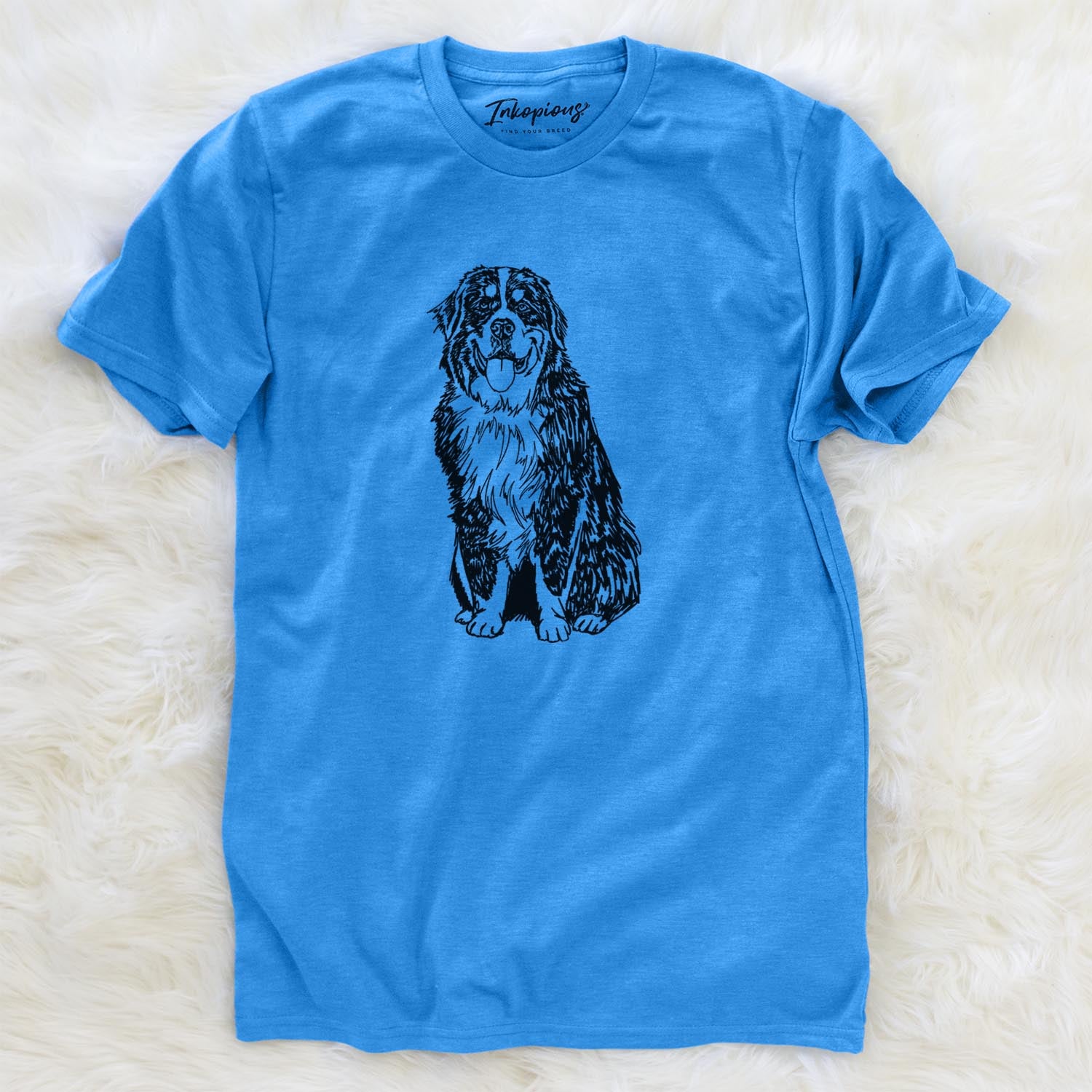 Doodled Bernese Mountain Dog - Unisex Crewneck