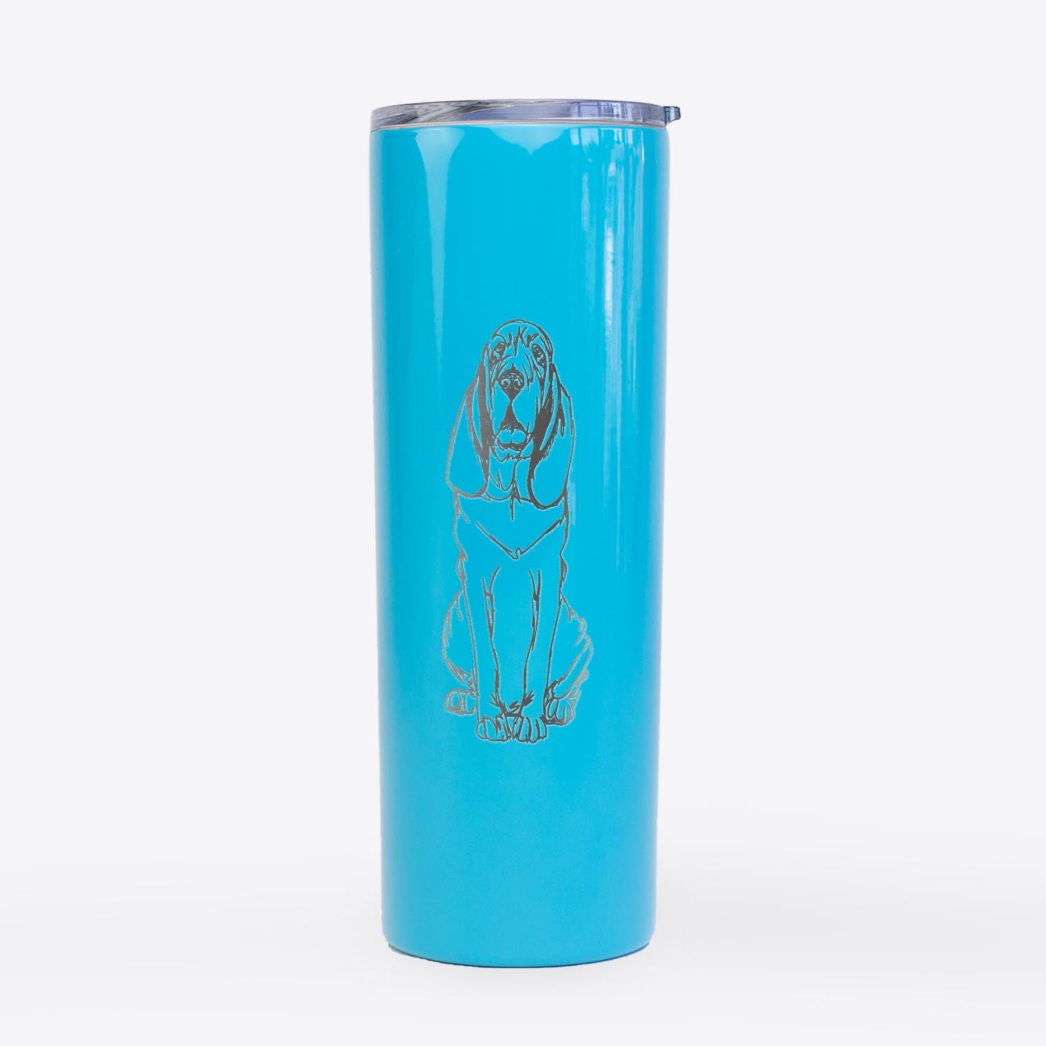 Doodled Bloodhound - 20oz Skinny Tumbler