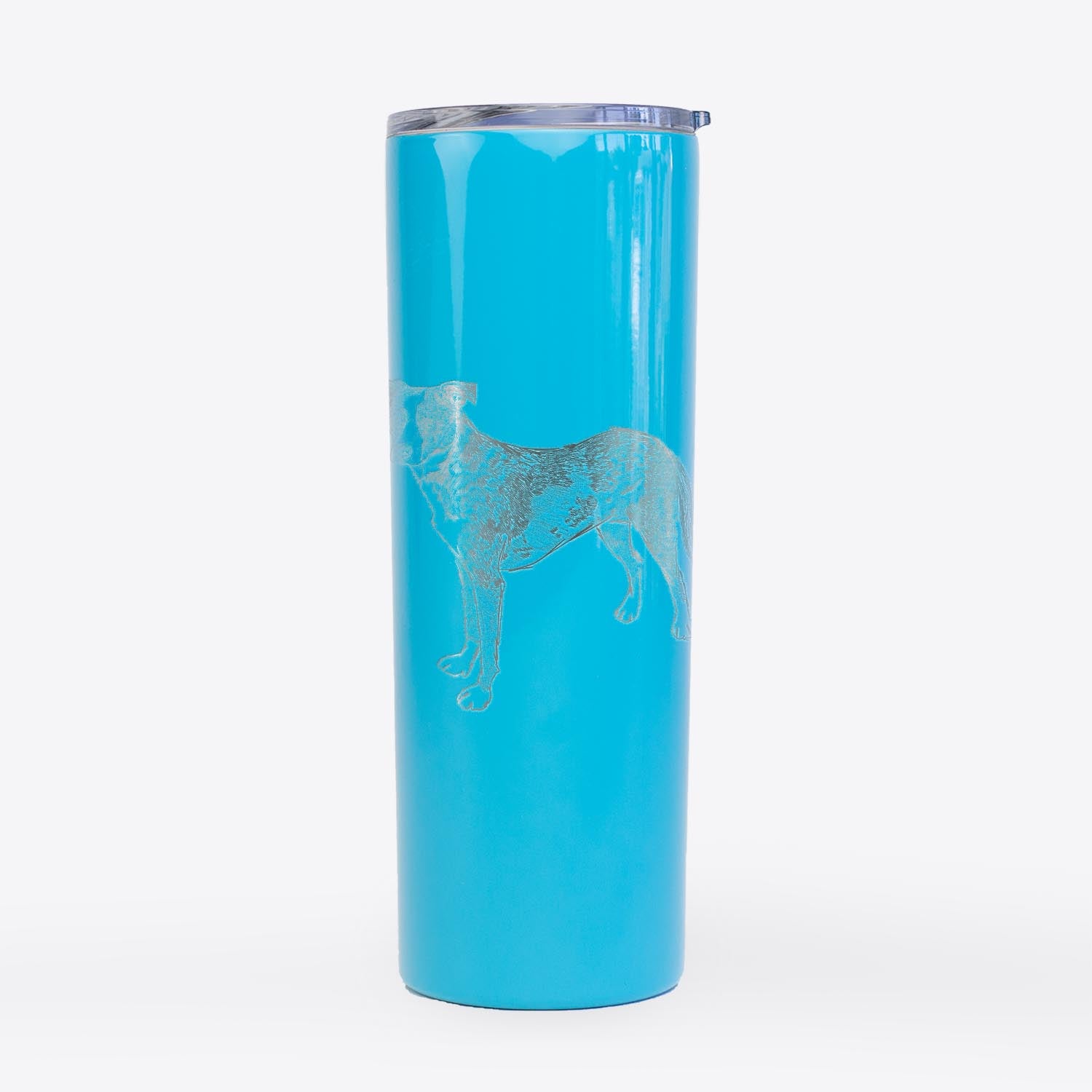 Doodled Carolina the Catahoula/Cattle Dog Mix - 20oz Skinny Tumbler