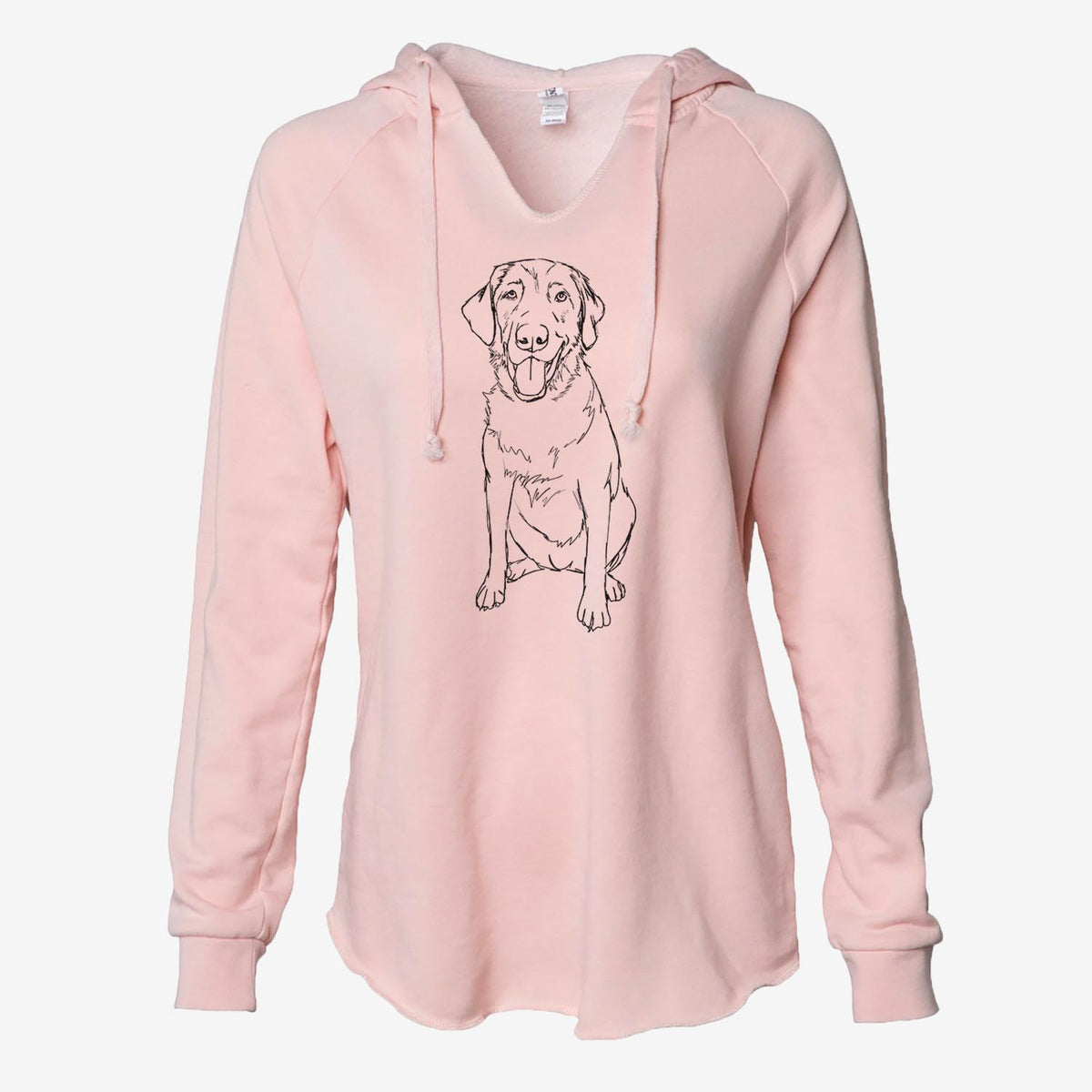 Doodled Charlie the Labrador Retriever - Cali Wave Hooded Sweatshirt
