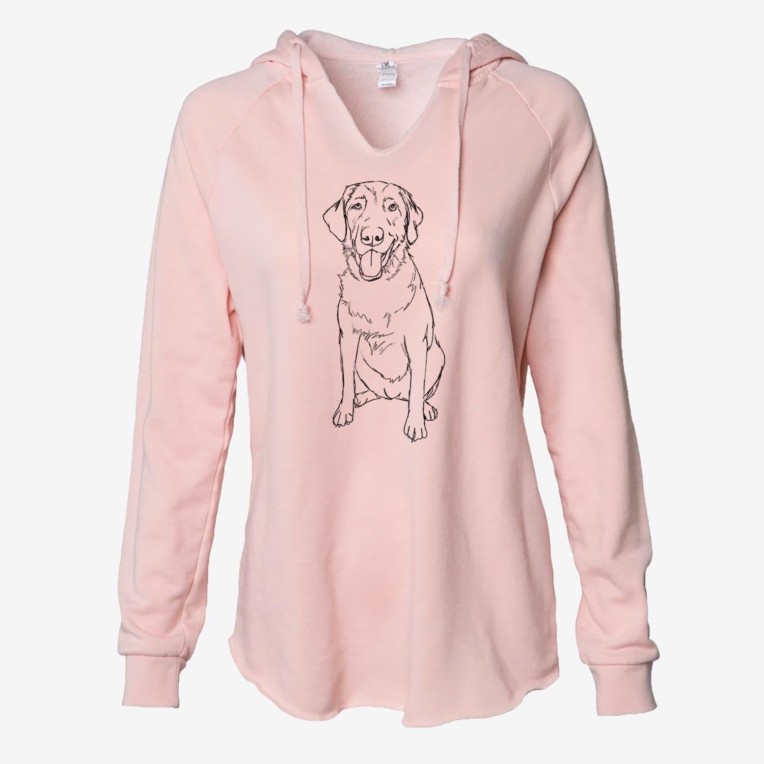 Doodled Charlie the Labrador Retriever - Cali Wave Hooded Sweatshirt