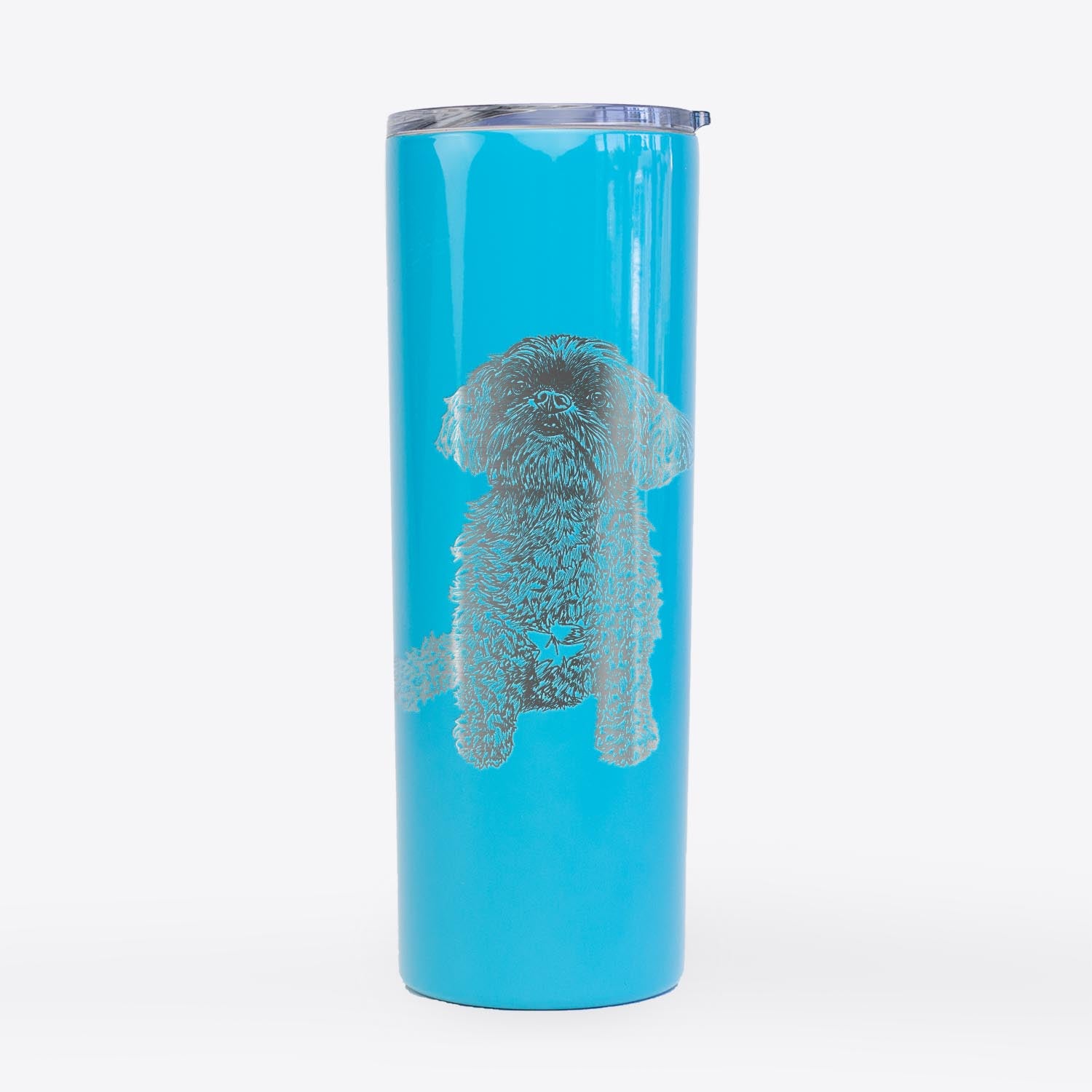 Doodled Chewie the Peekapoo - 20oz Skinny Tumbler