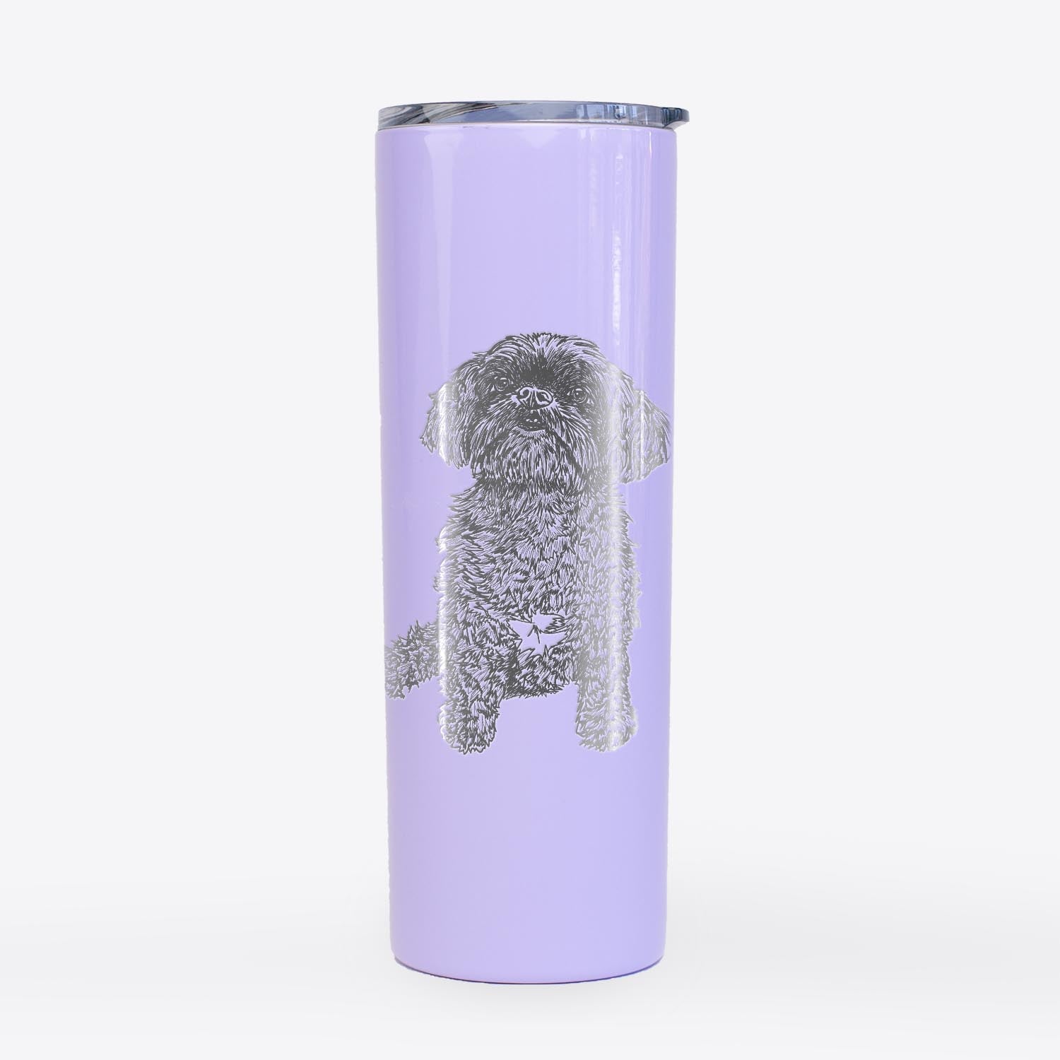 Doodled Chewie the Peekapoo - 20oz Skinny Tumbler