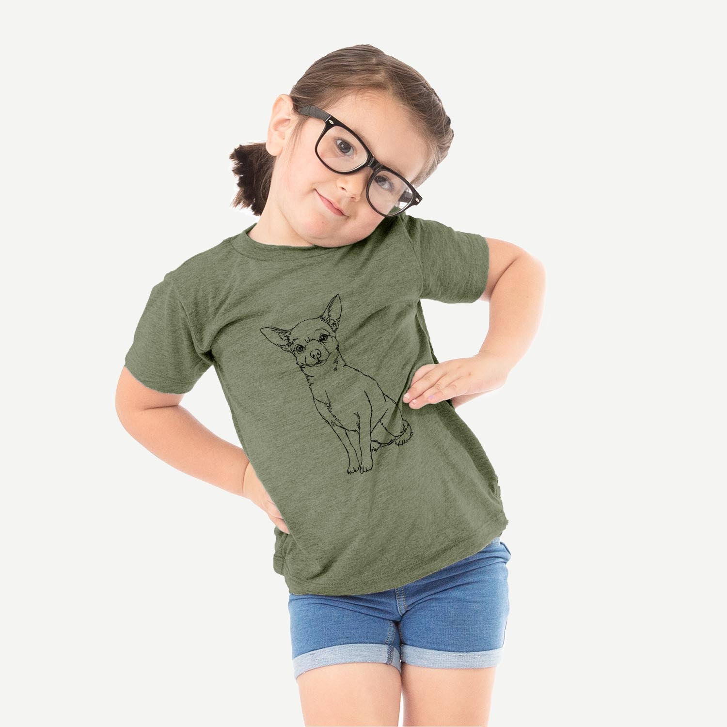 Doodled Chihuahua - Kids/Youth/Toddler Shirt