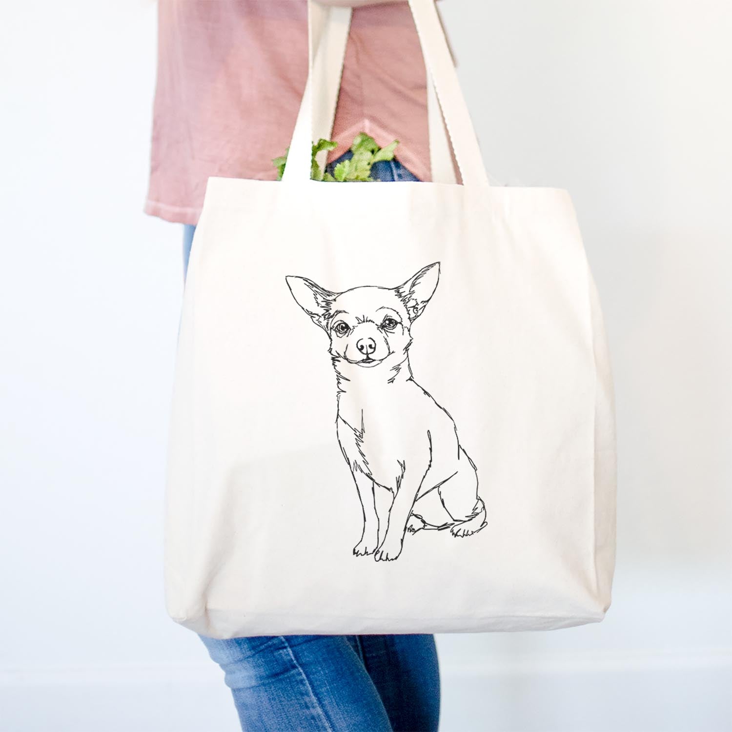 Doodled Chihuahua - Tote Bag