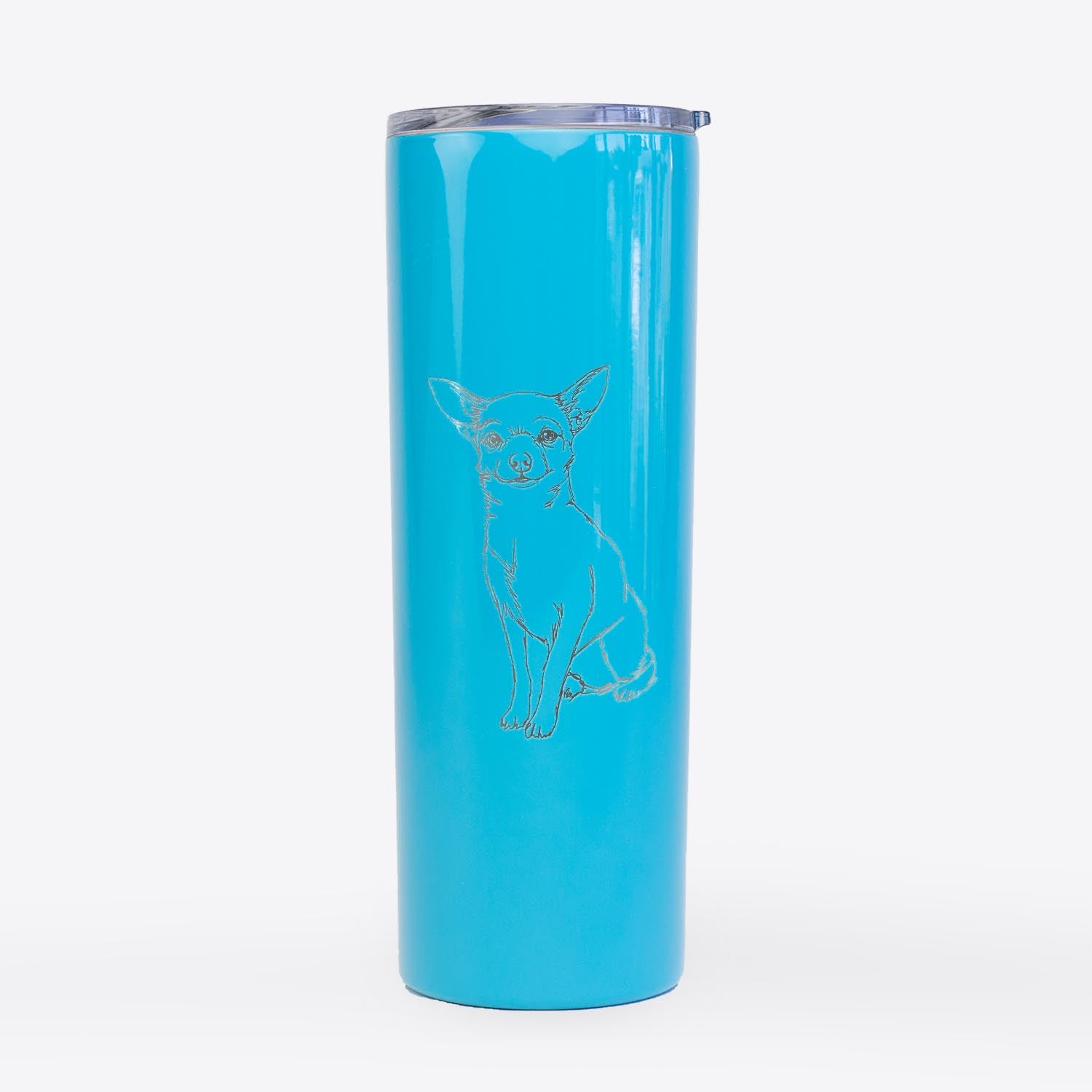 Doodled Chihuahua - 20oz Skinny Tumbler