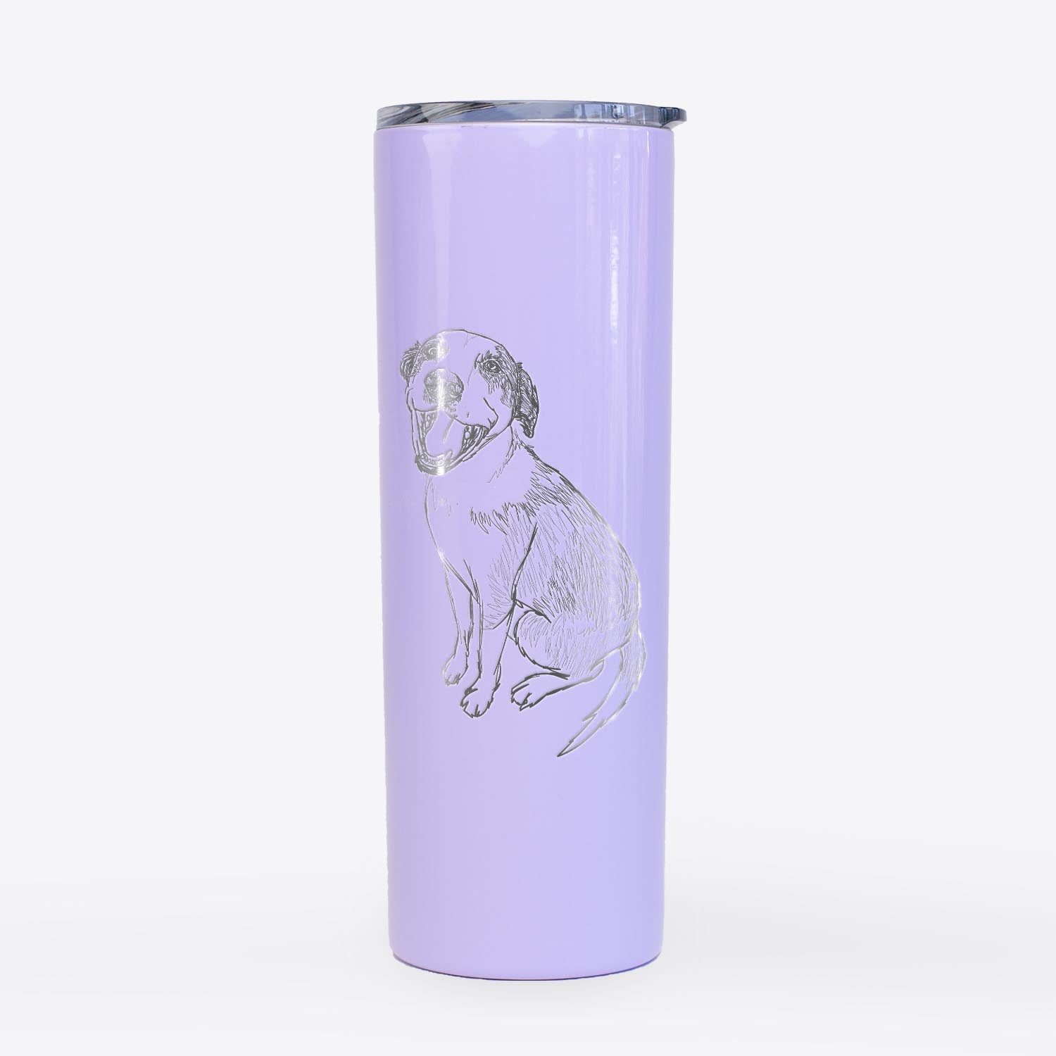 Doodled Clyde the Hound Mix - 20oz Skinny Tumbler