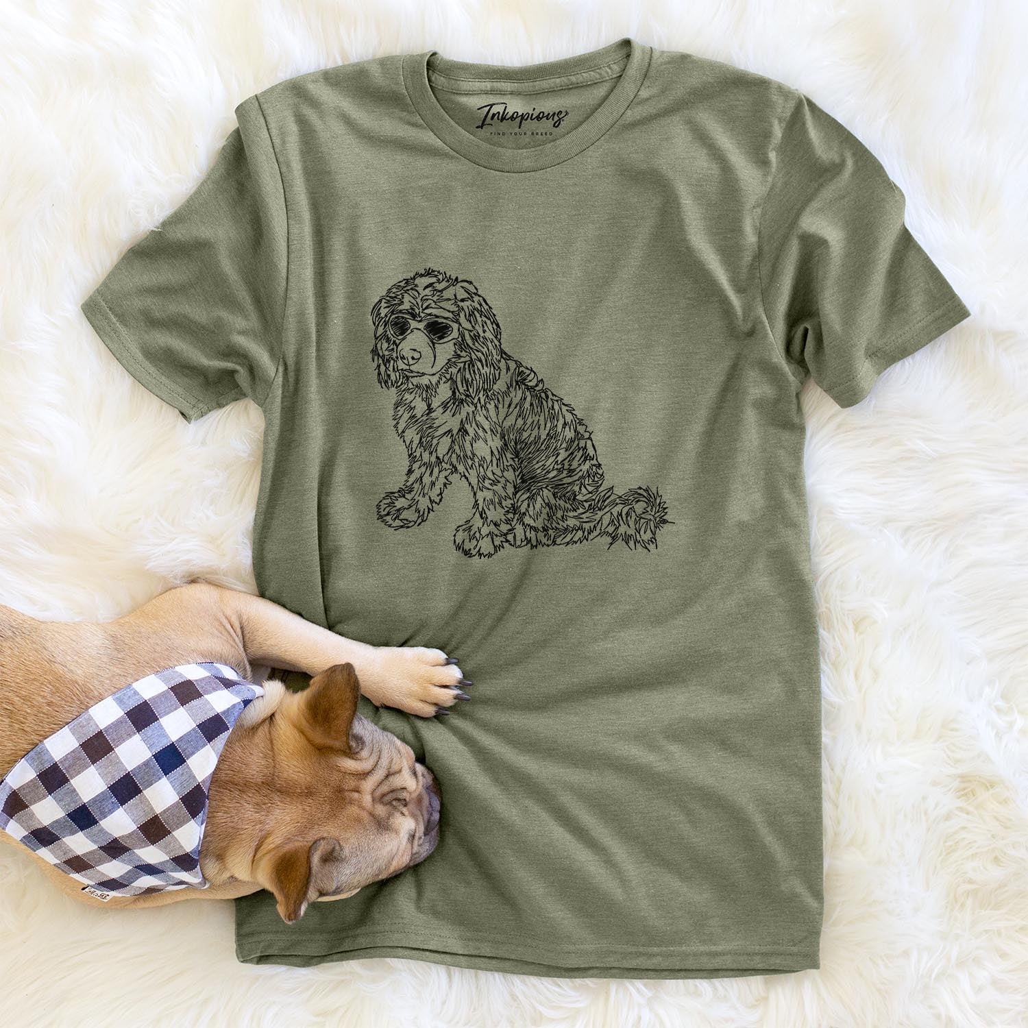 Doodled Coco the Cocker Spaniel - Unisex Crewneck