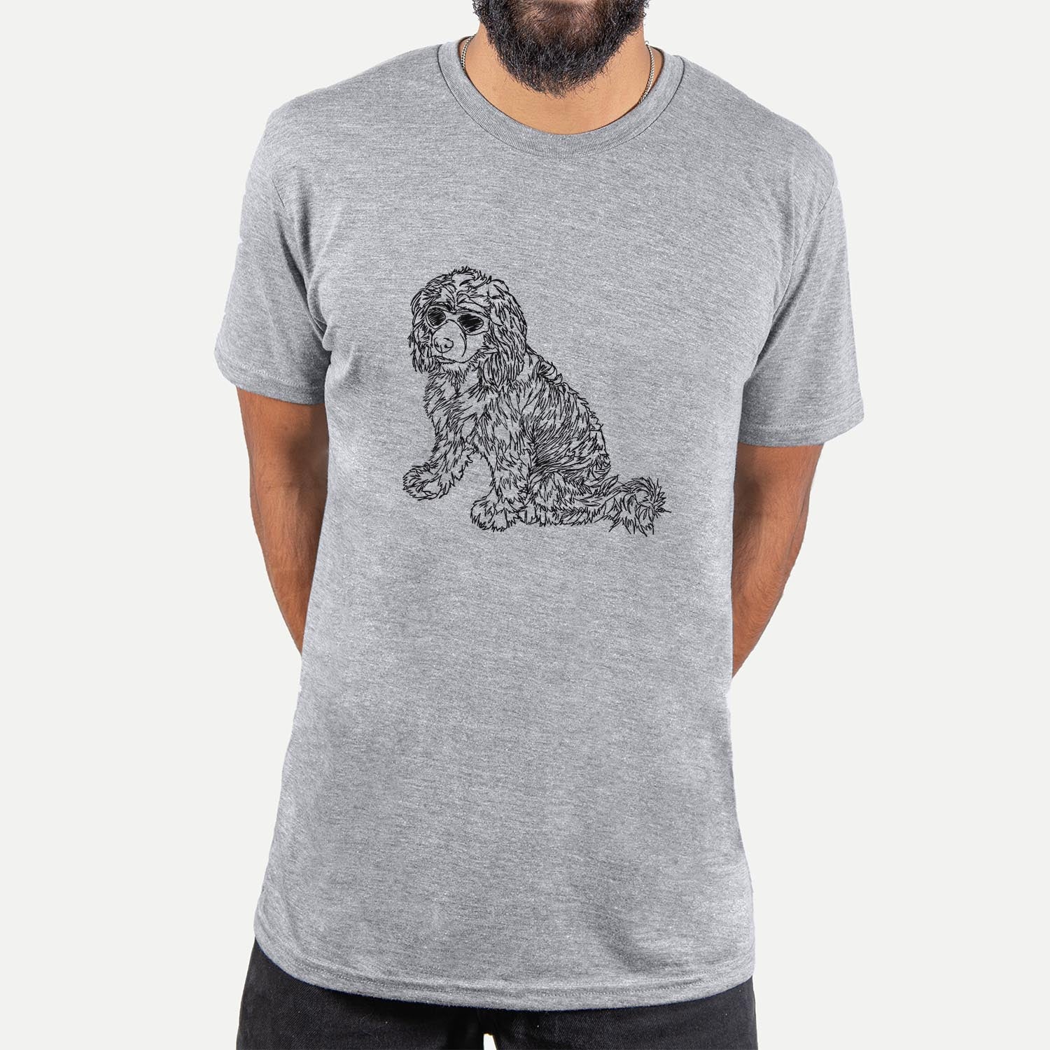 Doodled Coco the Cocker Spaniel - Unisex Crewneck