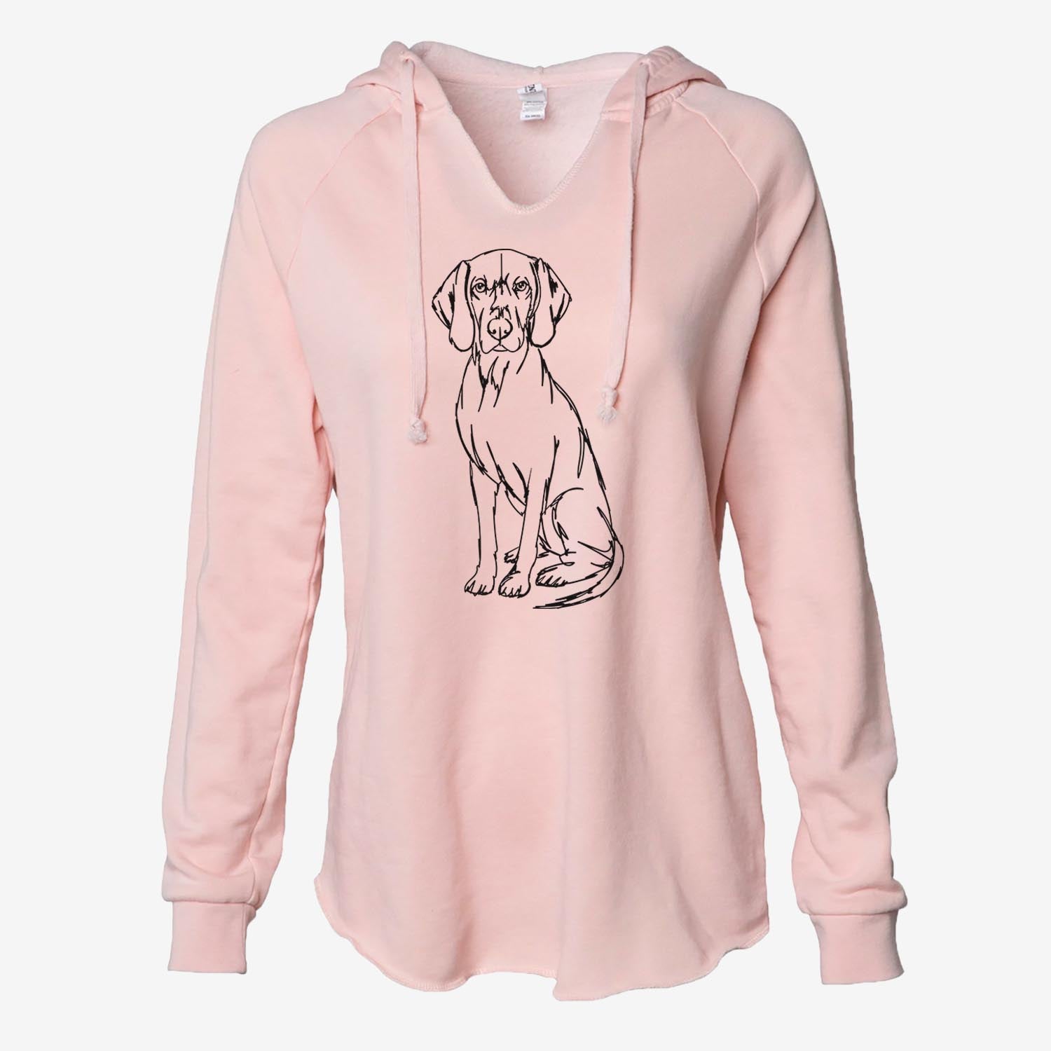 Doodled Coonhound - Cali Wave Hooded Sweatshirt