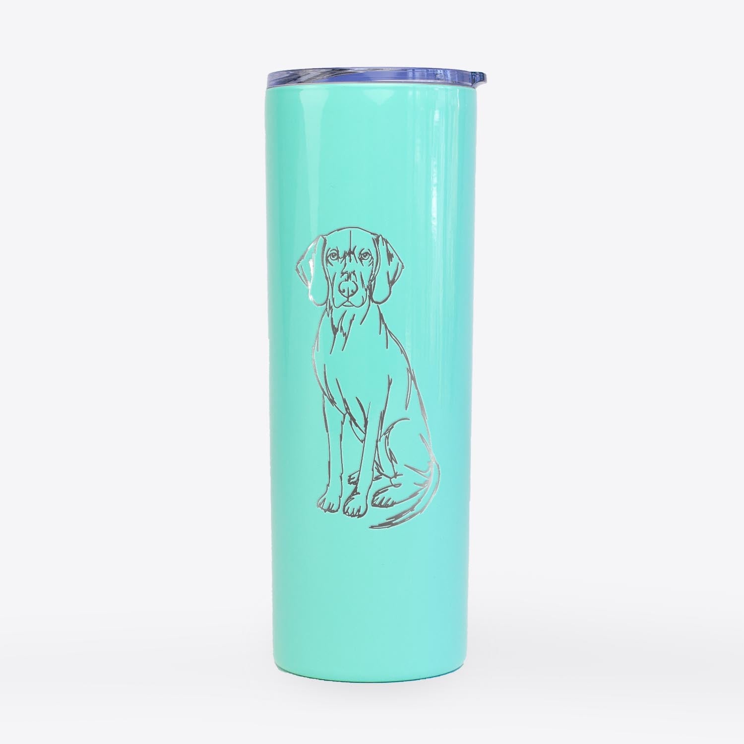 Doodled Coonhound - 20oz Skinny Tumbler