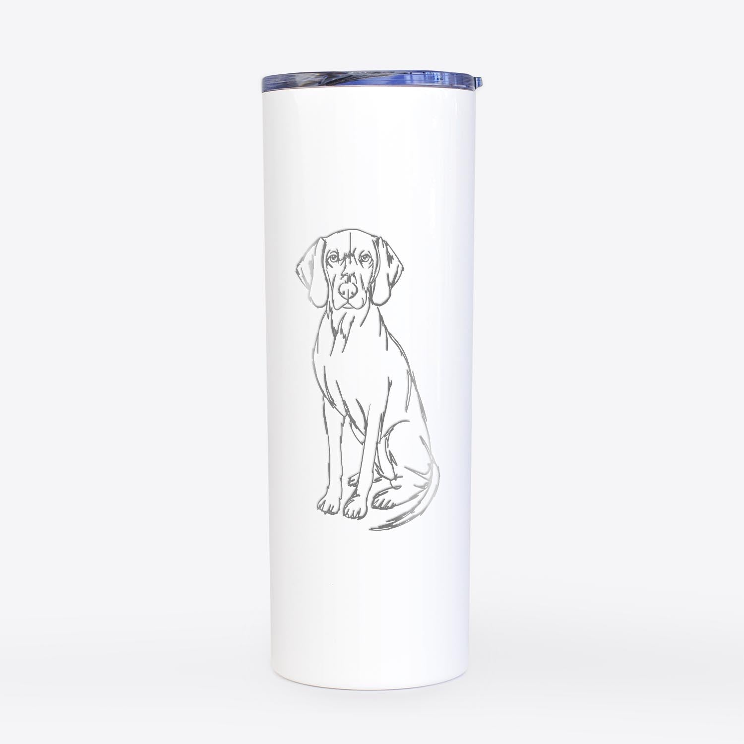 Doodled Coonhound - 20oz Skinny Tumbler