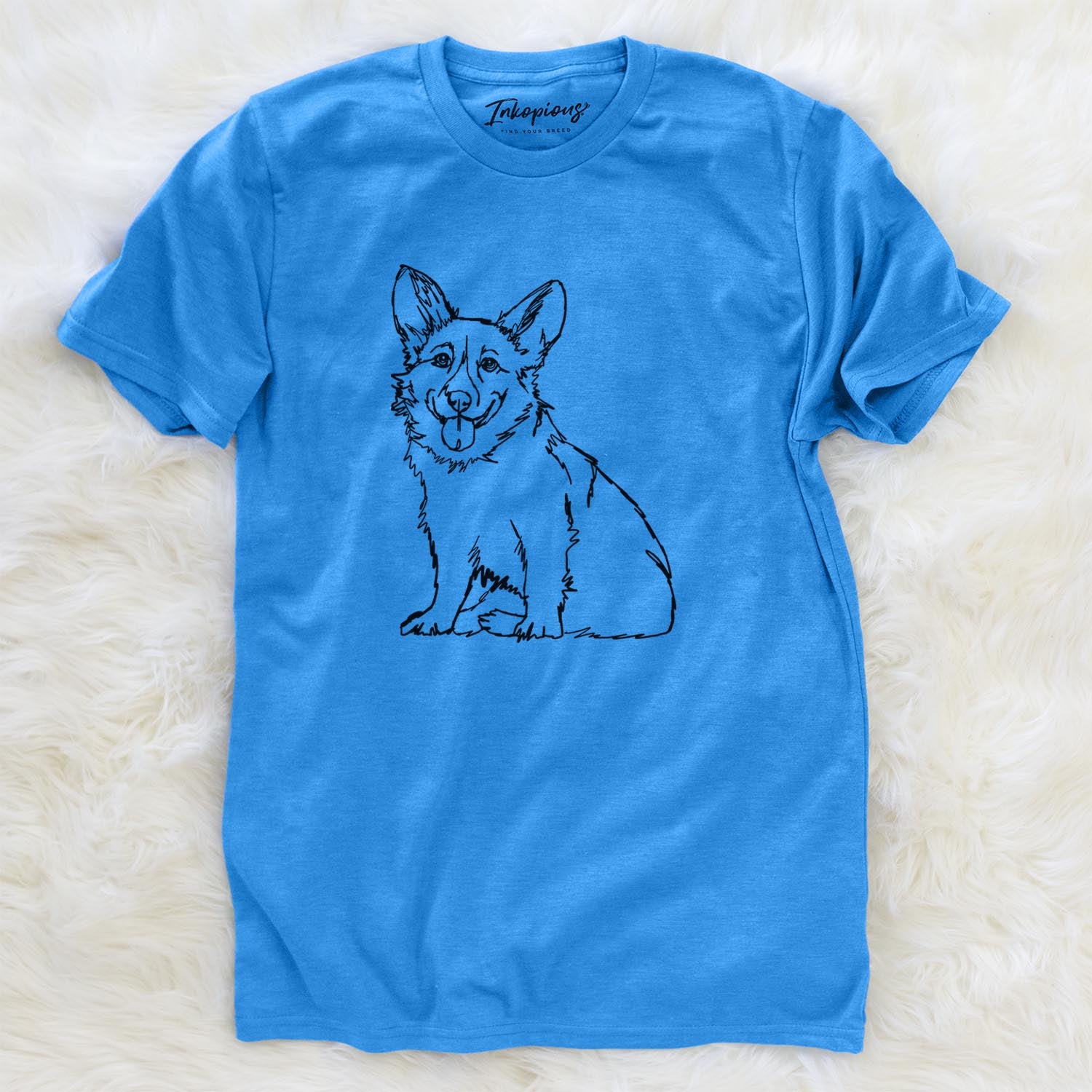 Doodled Corgi - Unisex Crewneck