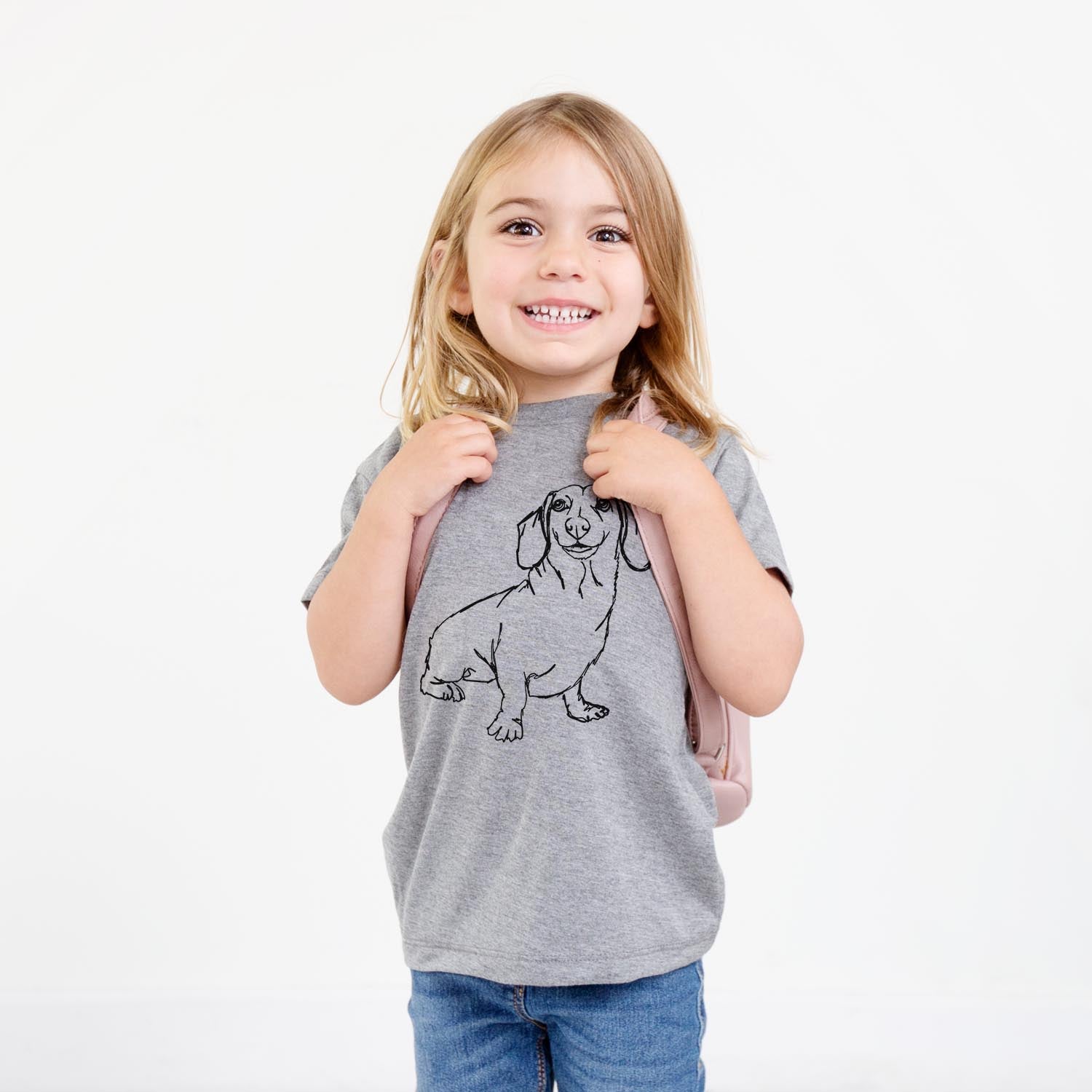 Doodled Dachshund - Kids/Youth/Toddler Shirt