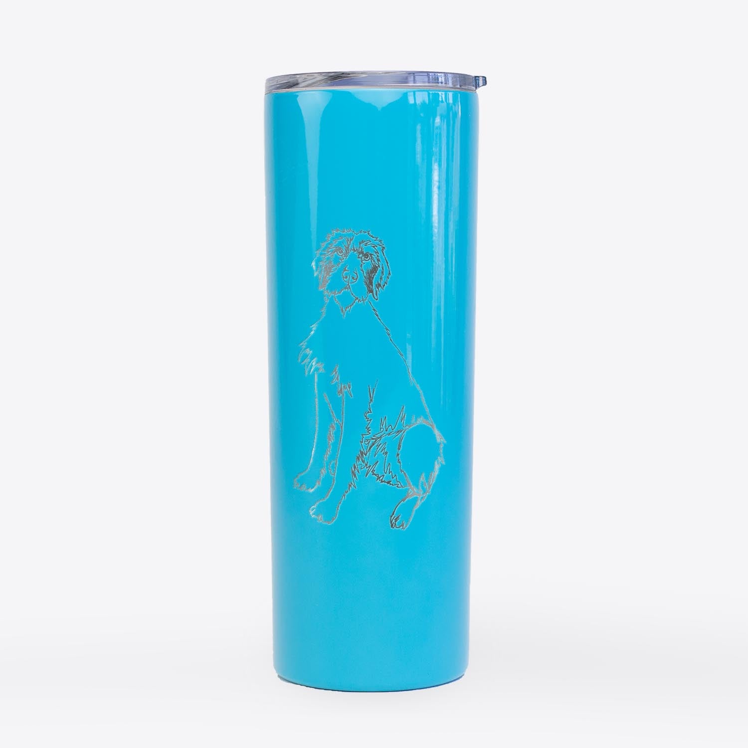 Doodled Doc the Pudelpointer - 20oz Skinny Tumbler