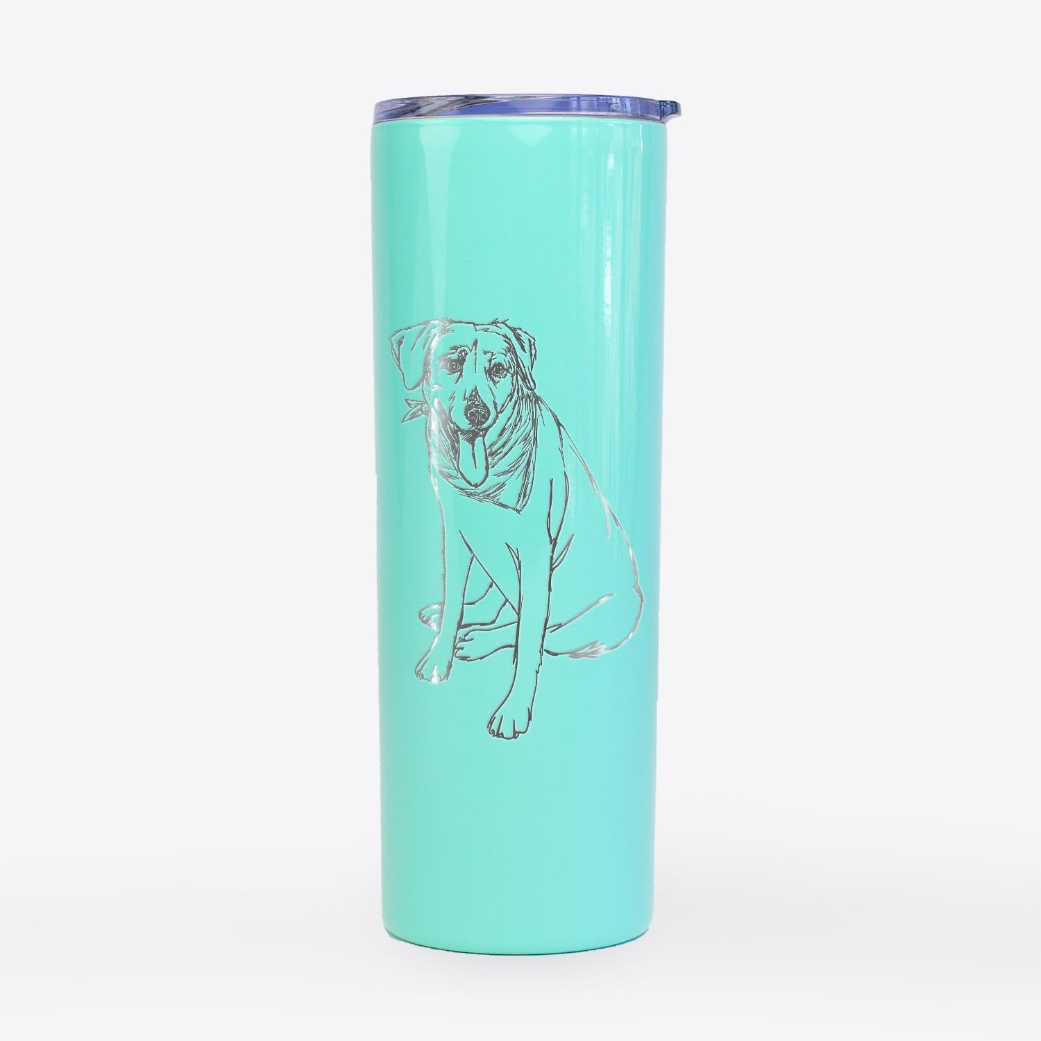 Doodled Faith the Labrador Retriever - 20oz Skinny Tumbler