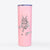 Doodled FiFi the Boston Terrier - 20oz Skinny Tumbler